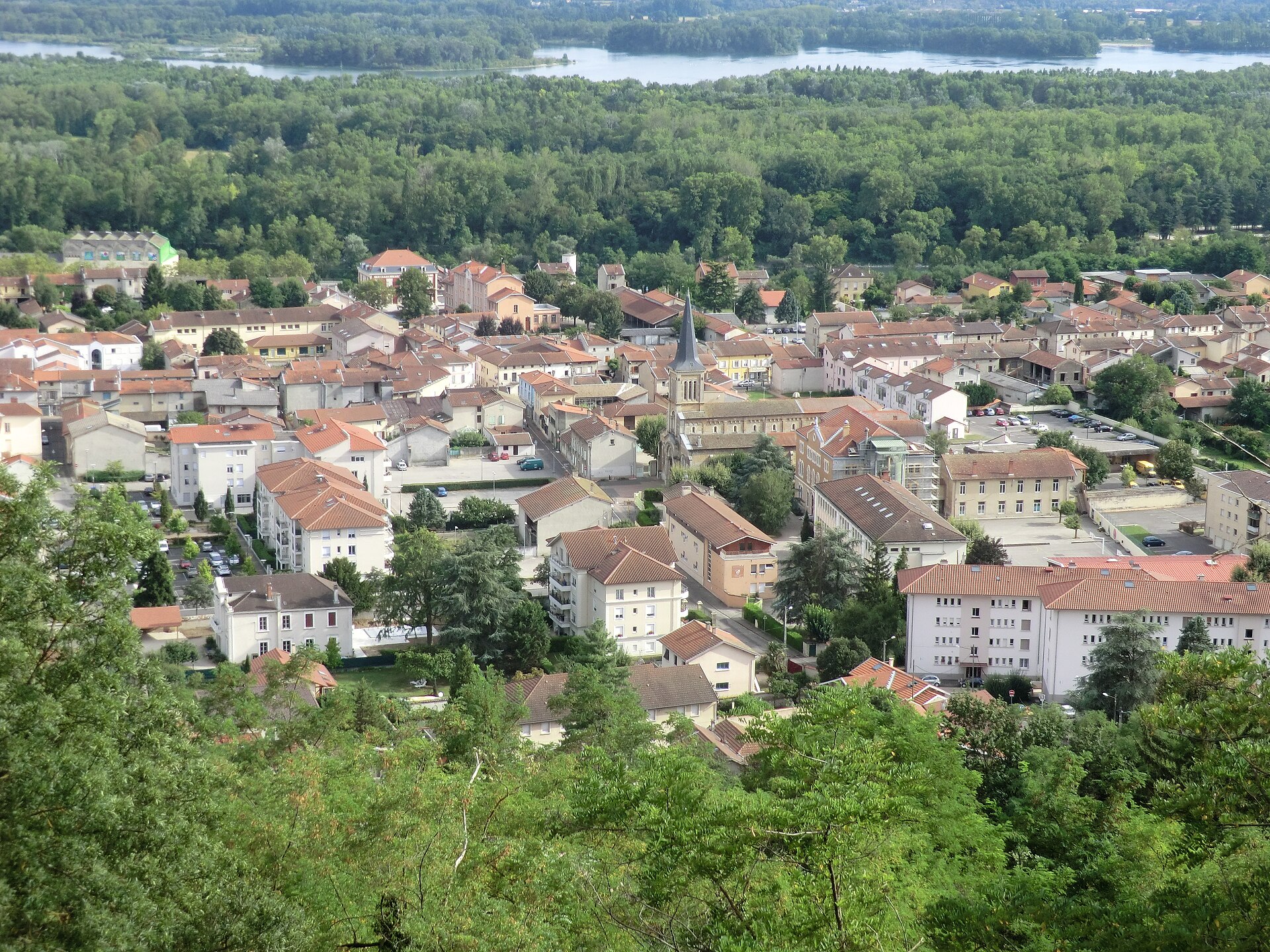 Vue de Miribel