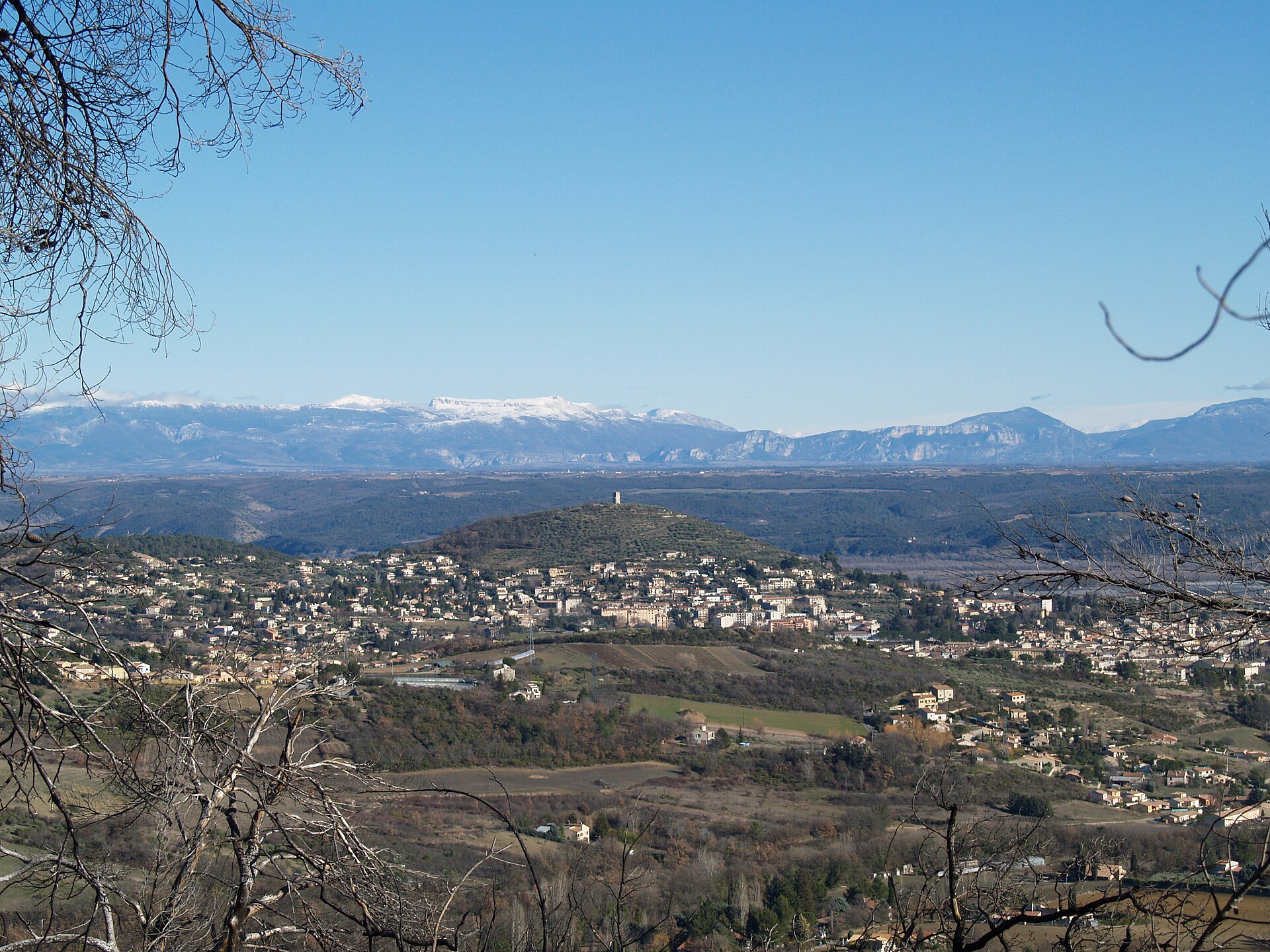 Vue de Manosque