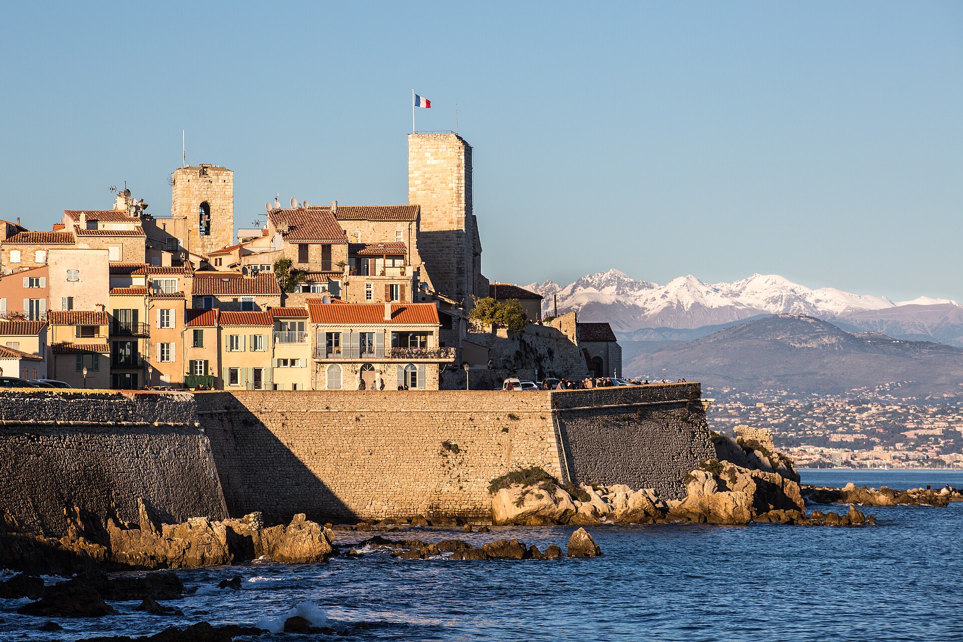 Vue de Antibes