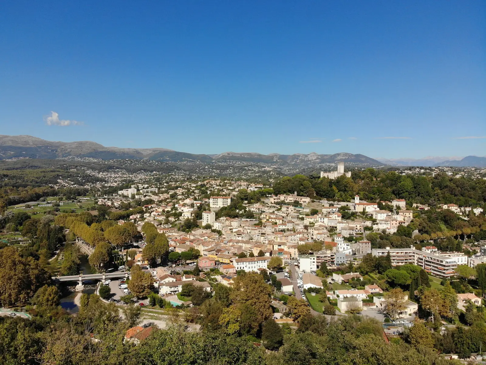 Vue de Villeneuve-Loubet