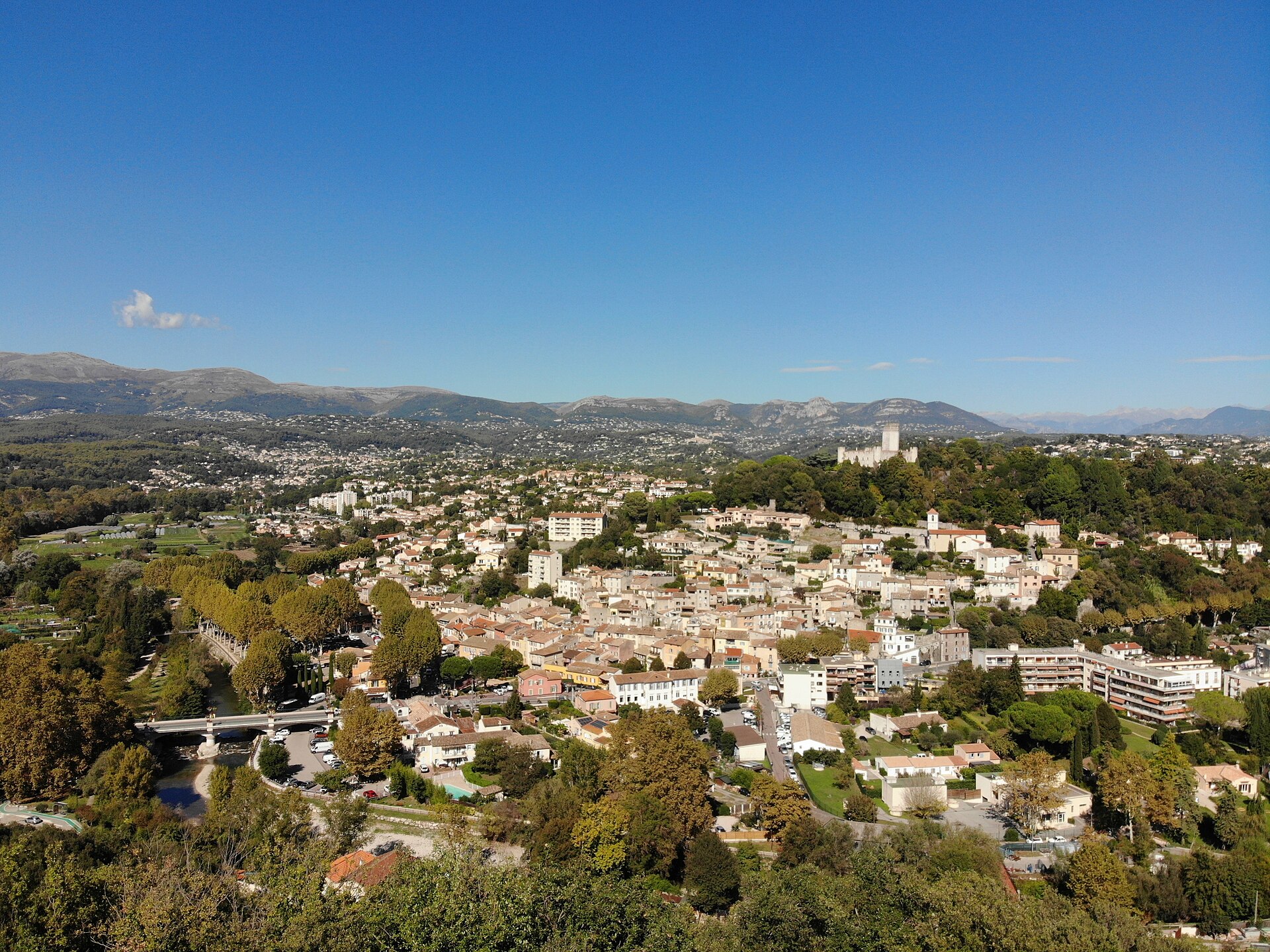 Vue de Villeneuve-Loubet