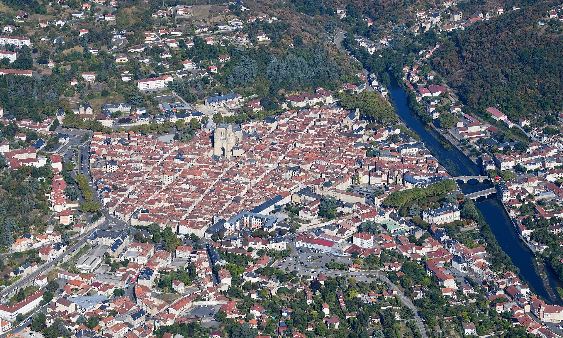 Vue de Villefranche-de-Rouergue