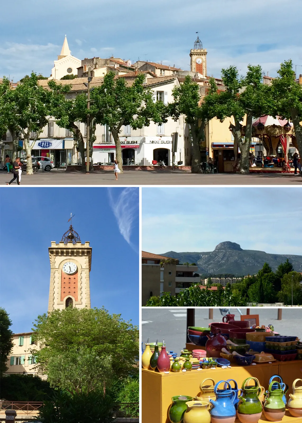 Vue de Aubagne