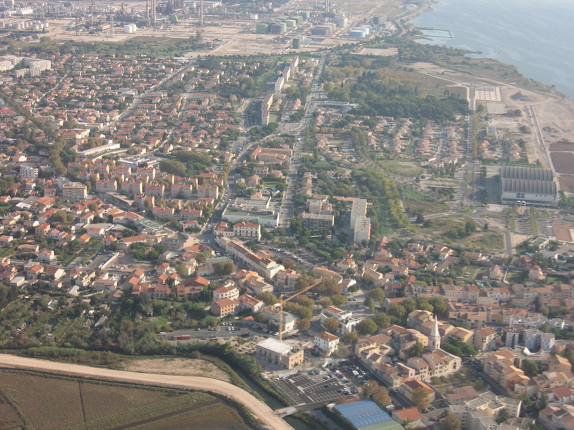 Vue de Berre-l'Étang