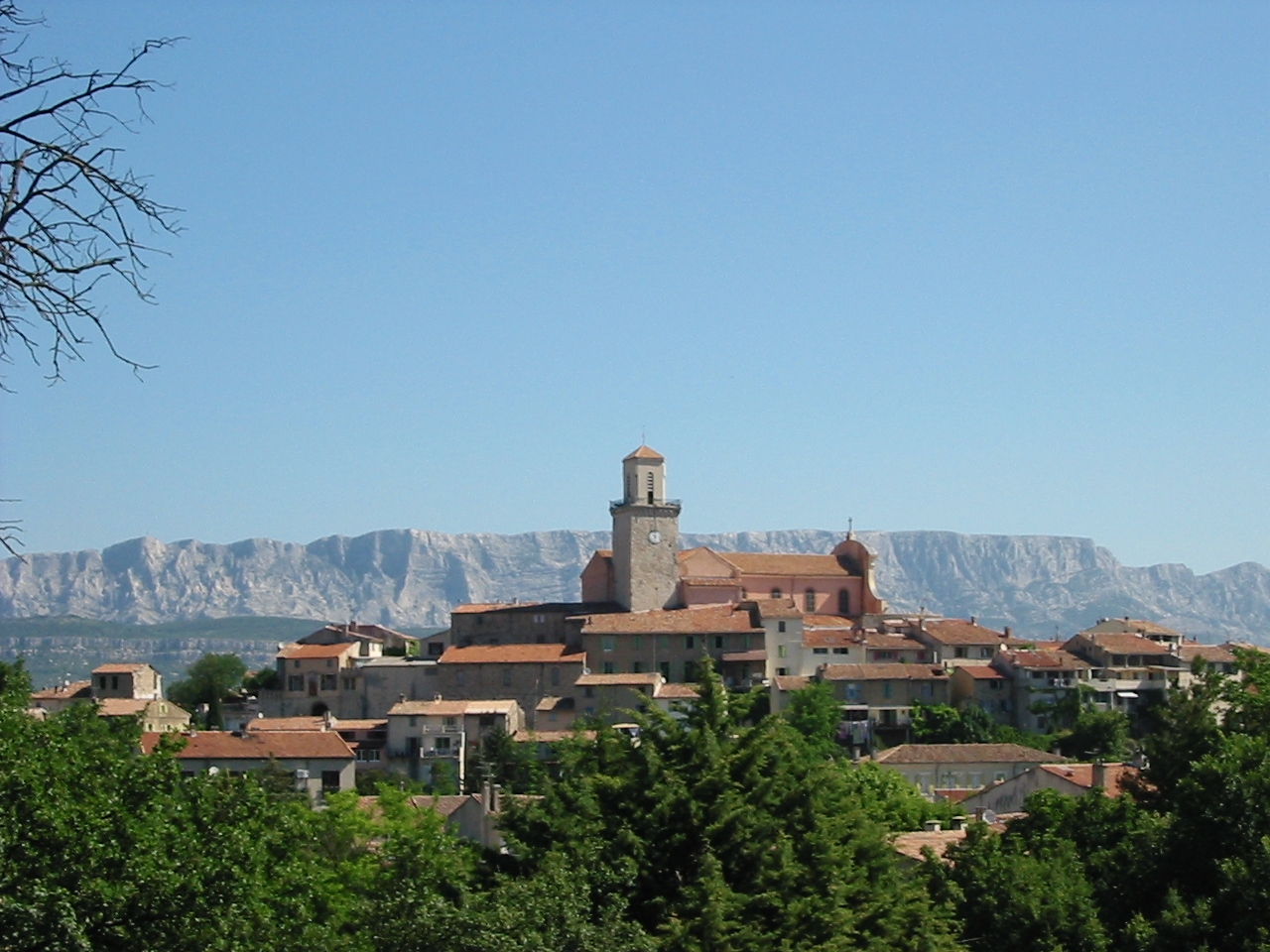 Vue de Fuveau