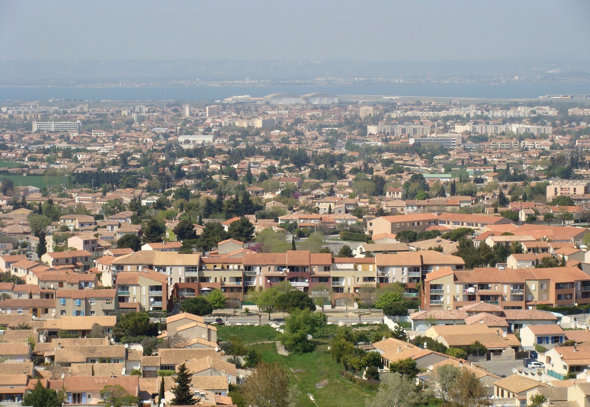 Vue de Gignac-la-Nerthe
