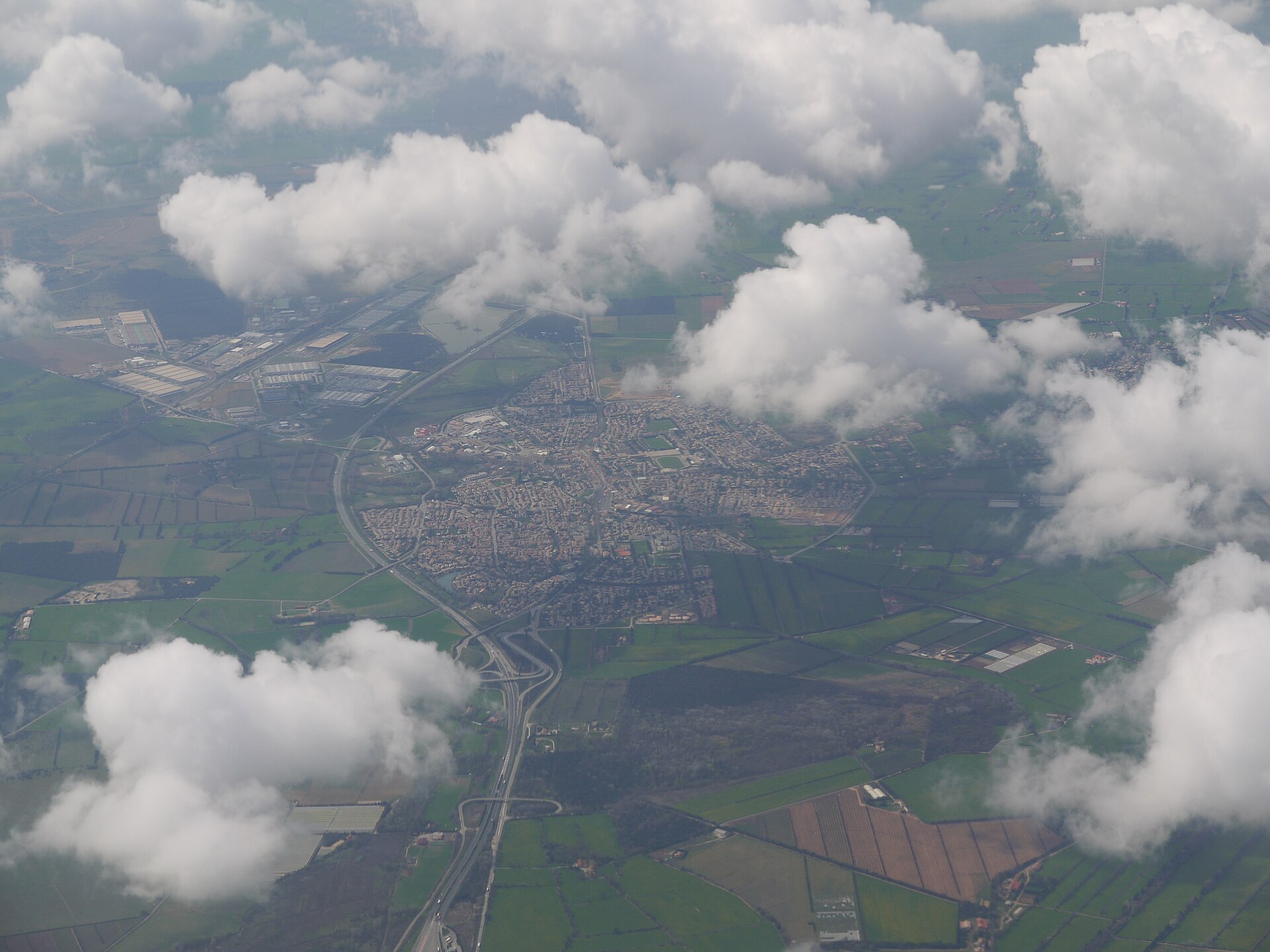 Vue de Saint-Martin-de-Crau