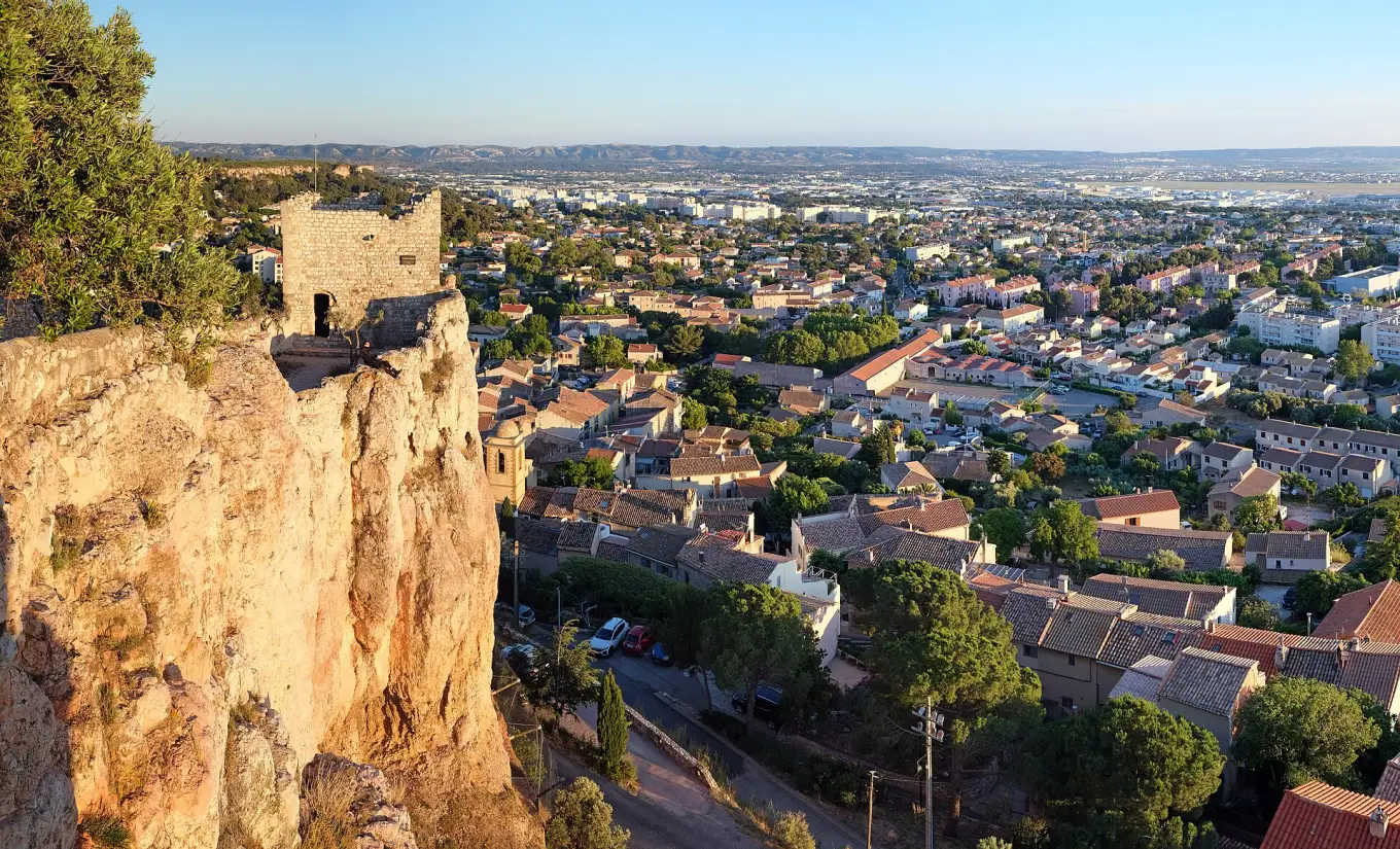 Vue de Vitrolles