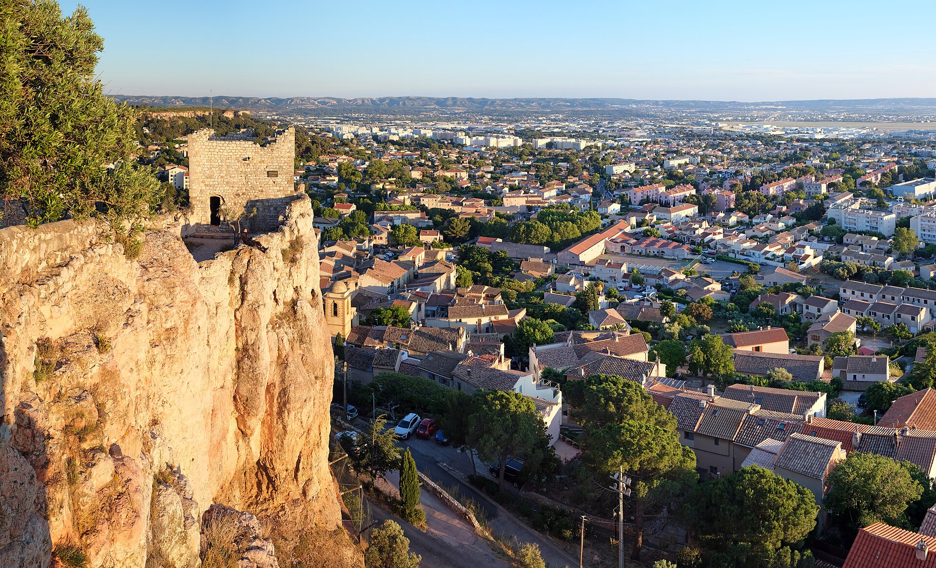 Vue de Vitrolles