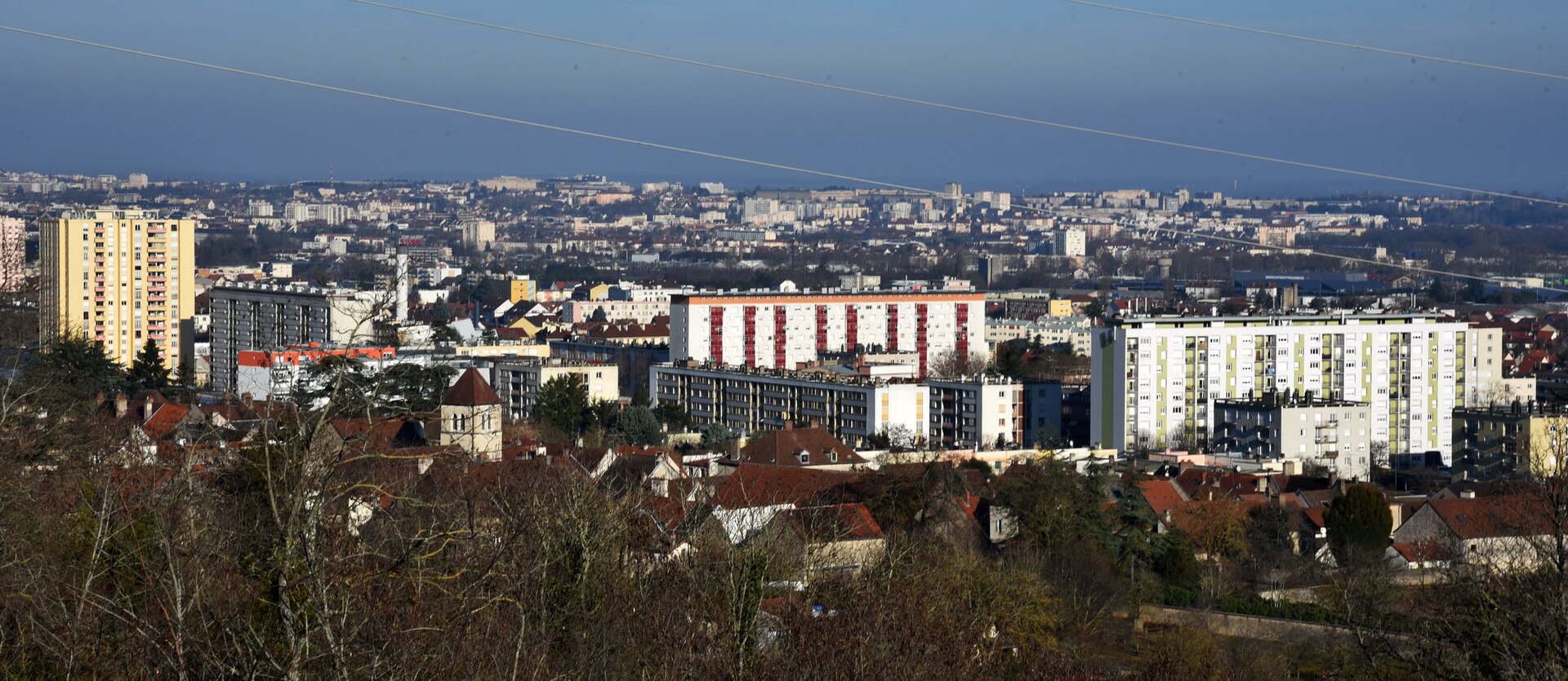 Vue de Chenôve