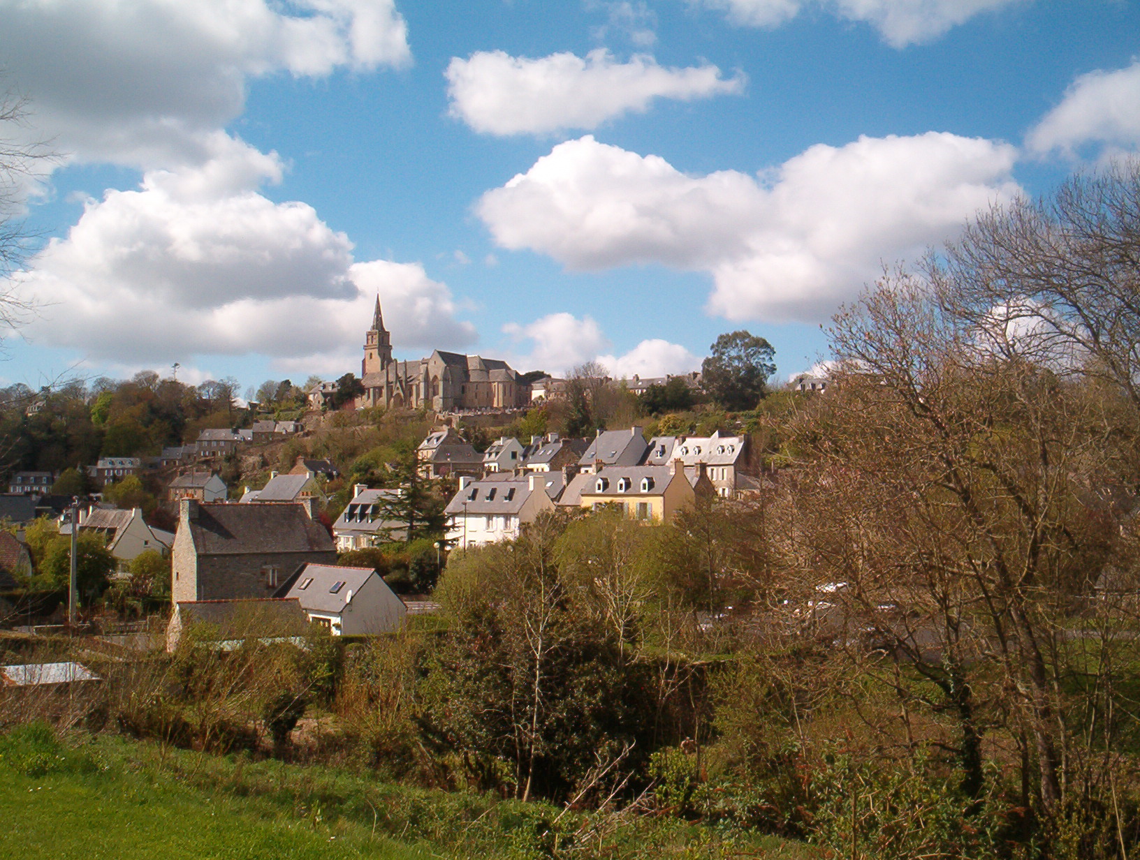 Vue de Lannion