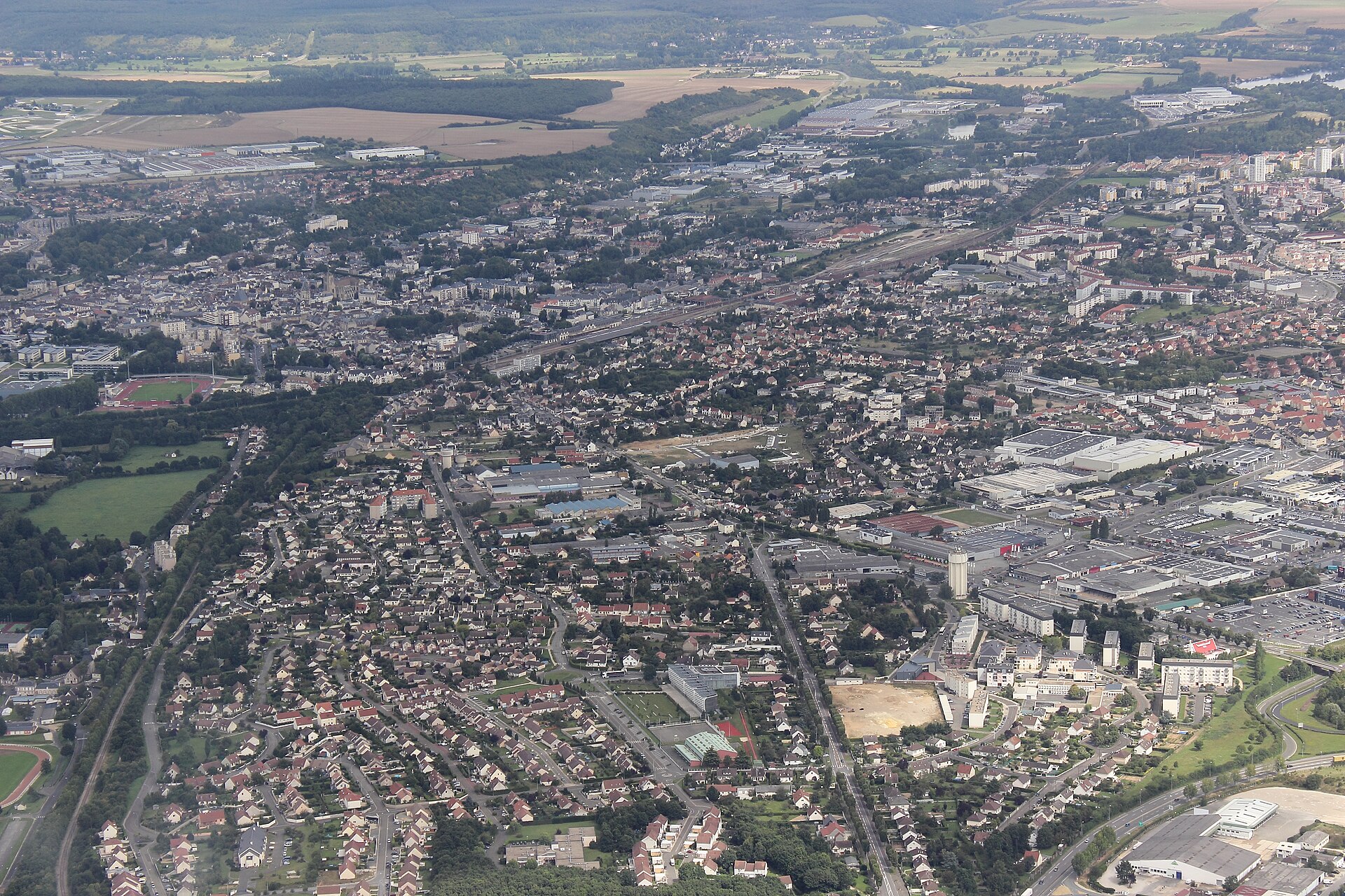 Vue de Vernouillet