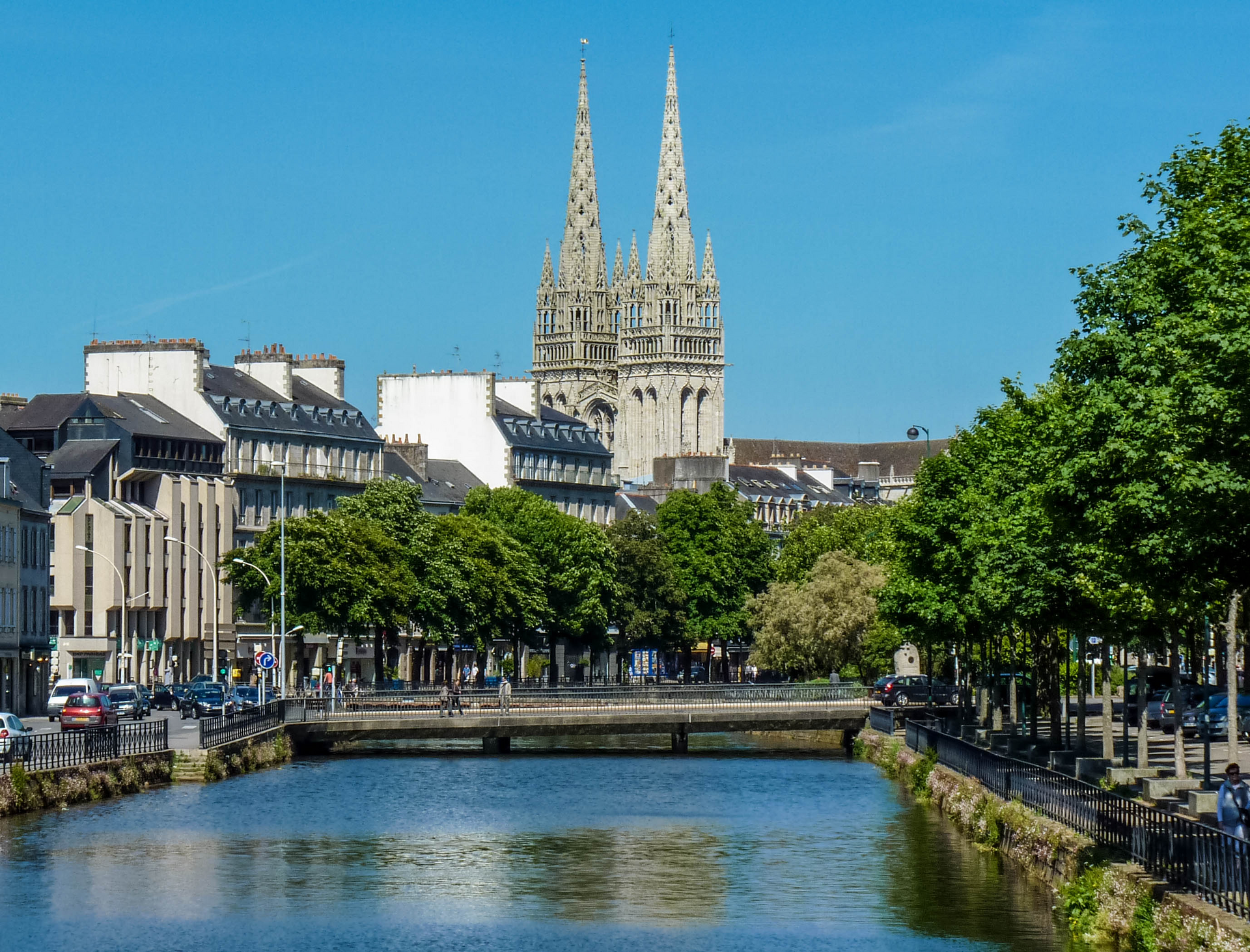 Vue de Quimper