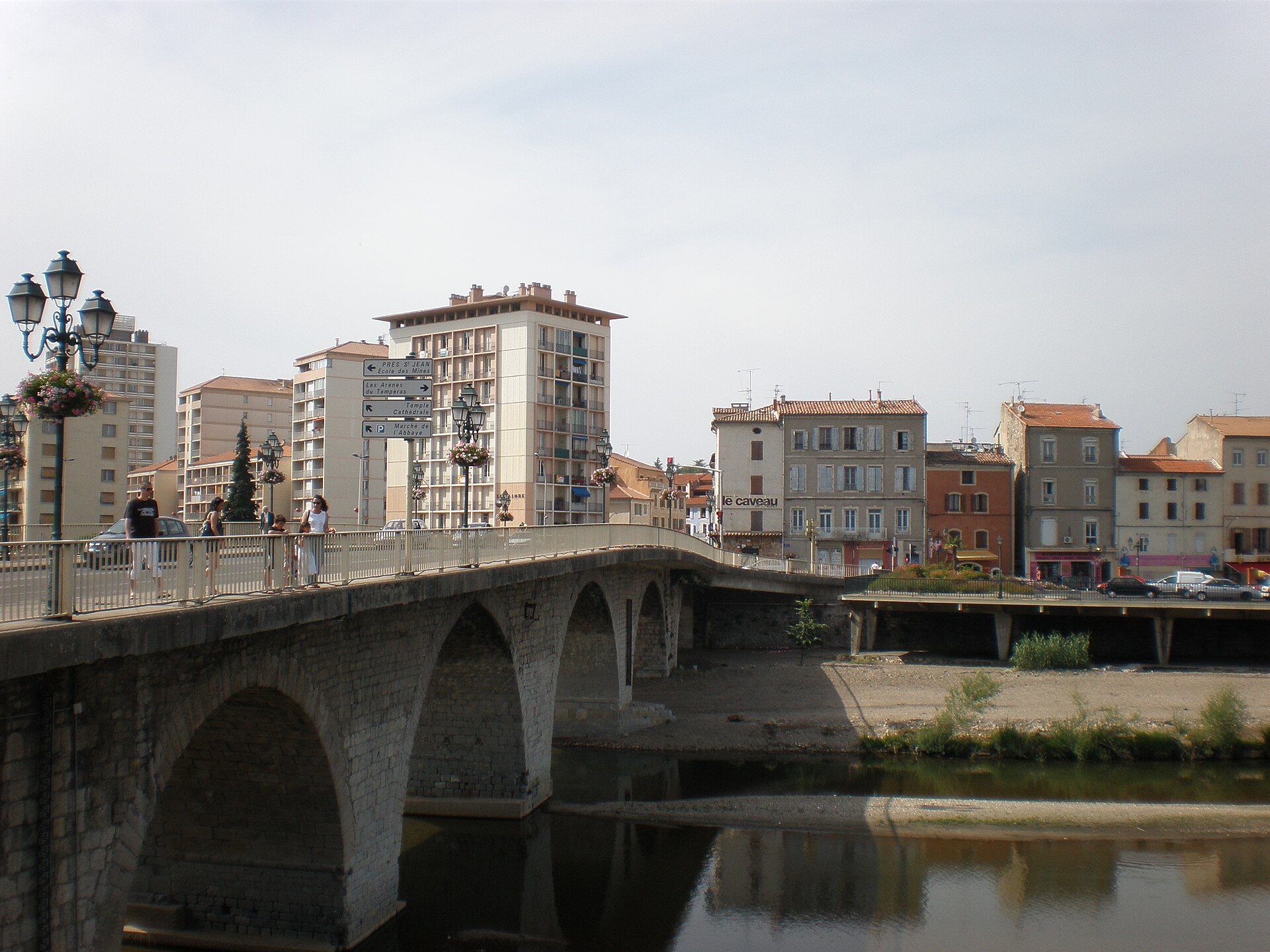 Vue de Alès