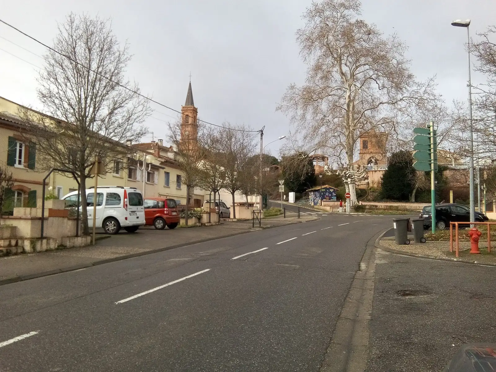 Vue de Villeneuve-Tolosane