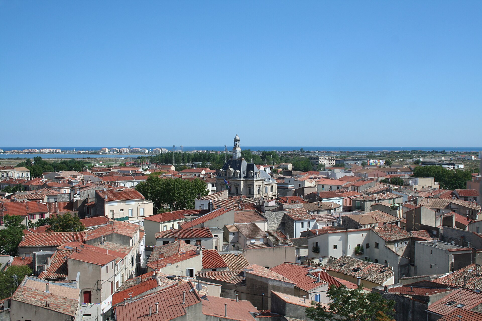 Vue de Frontignan
