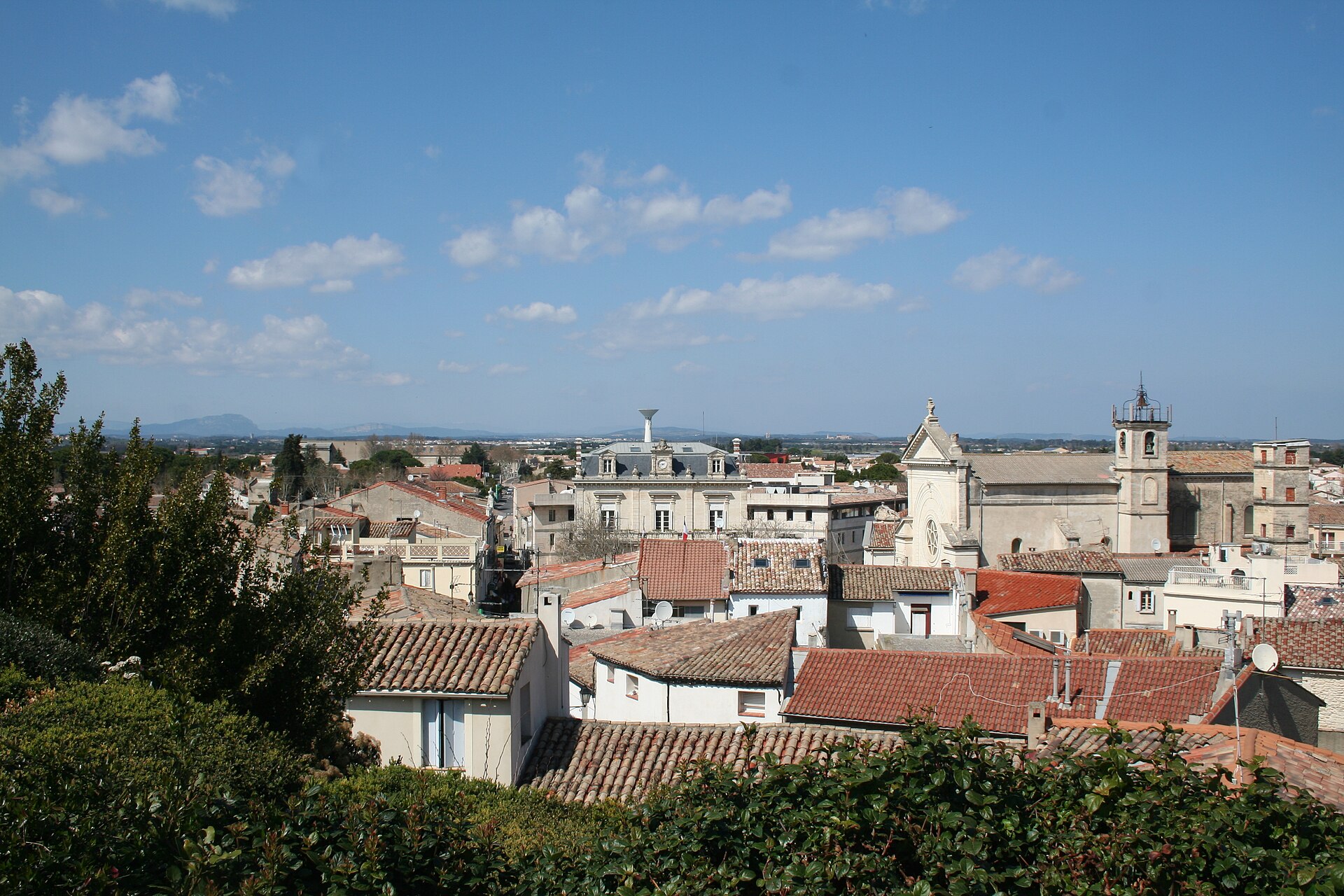 Vue de Mauguio