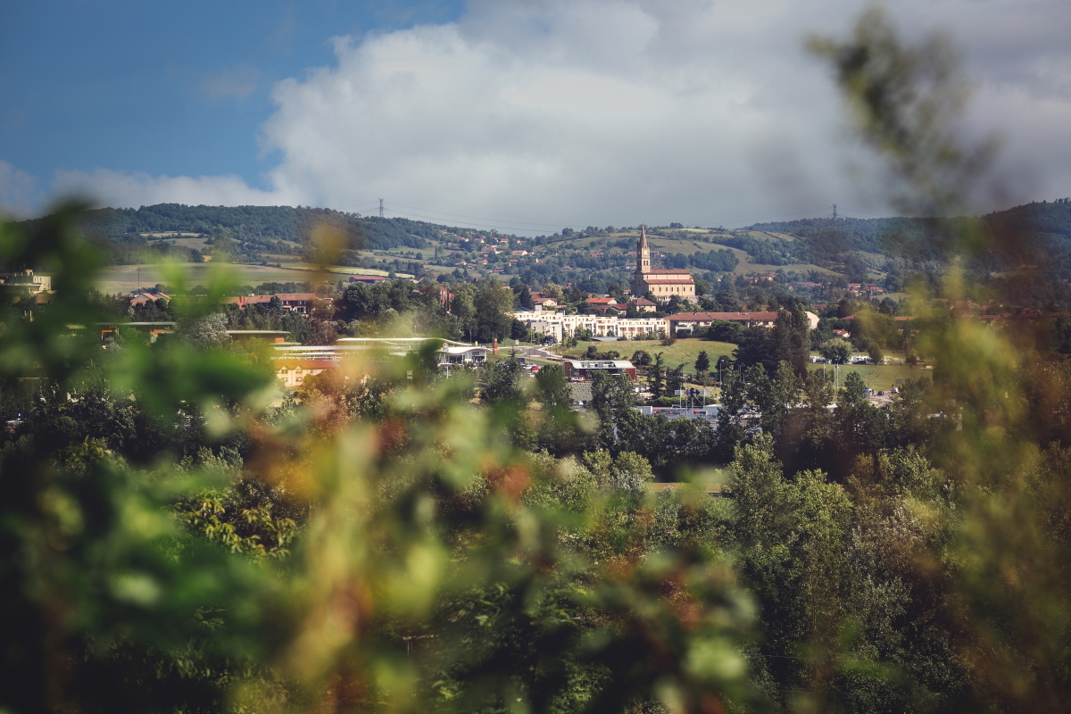Vue de L'Isle-d'Abeau