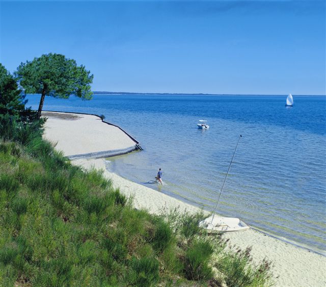 Vue de Biscarrosse