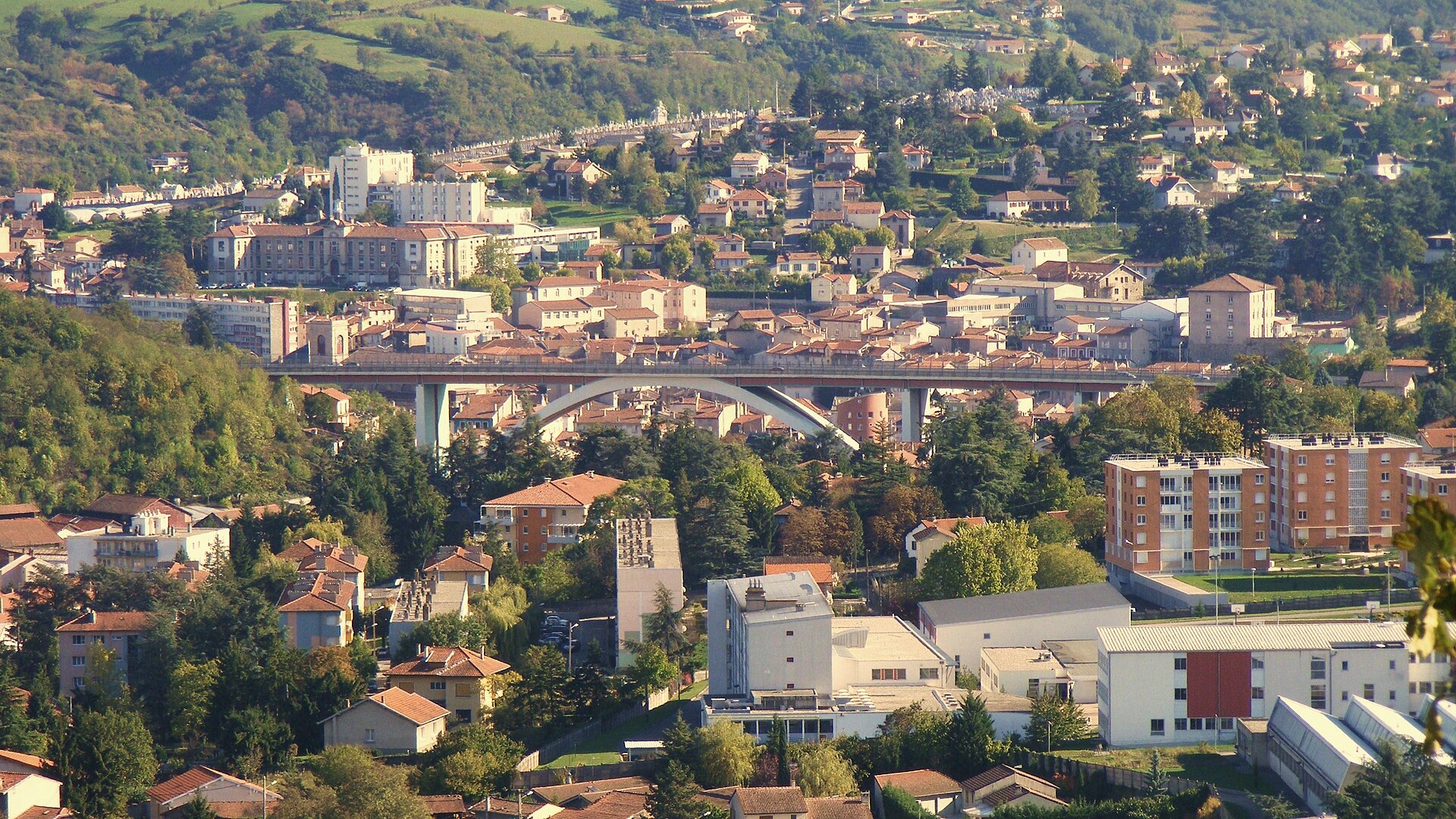 Vue de Rive-de-Gier