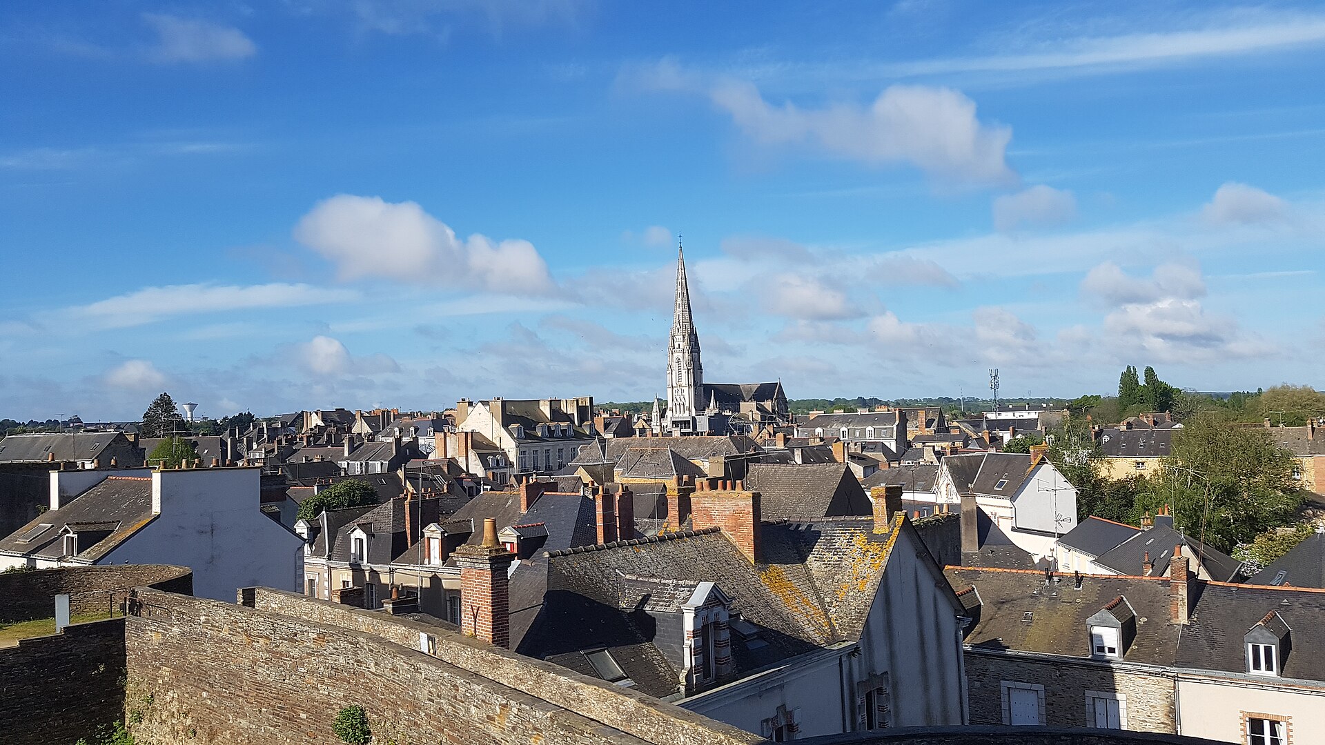 Vue de Châteaubriant