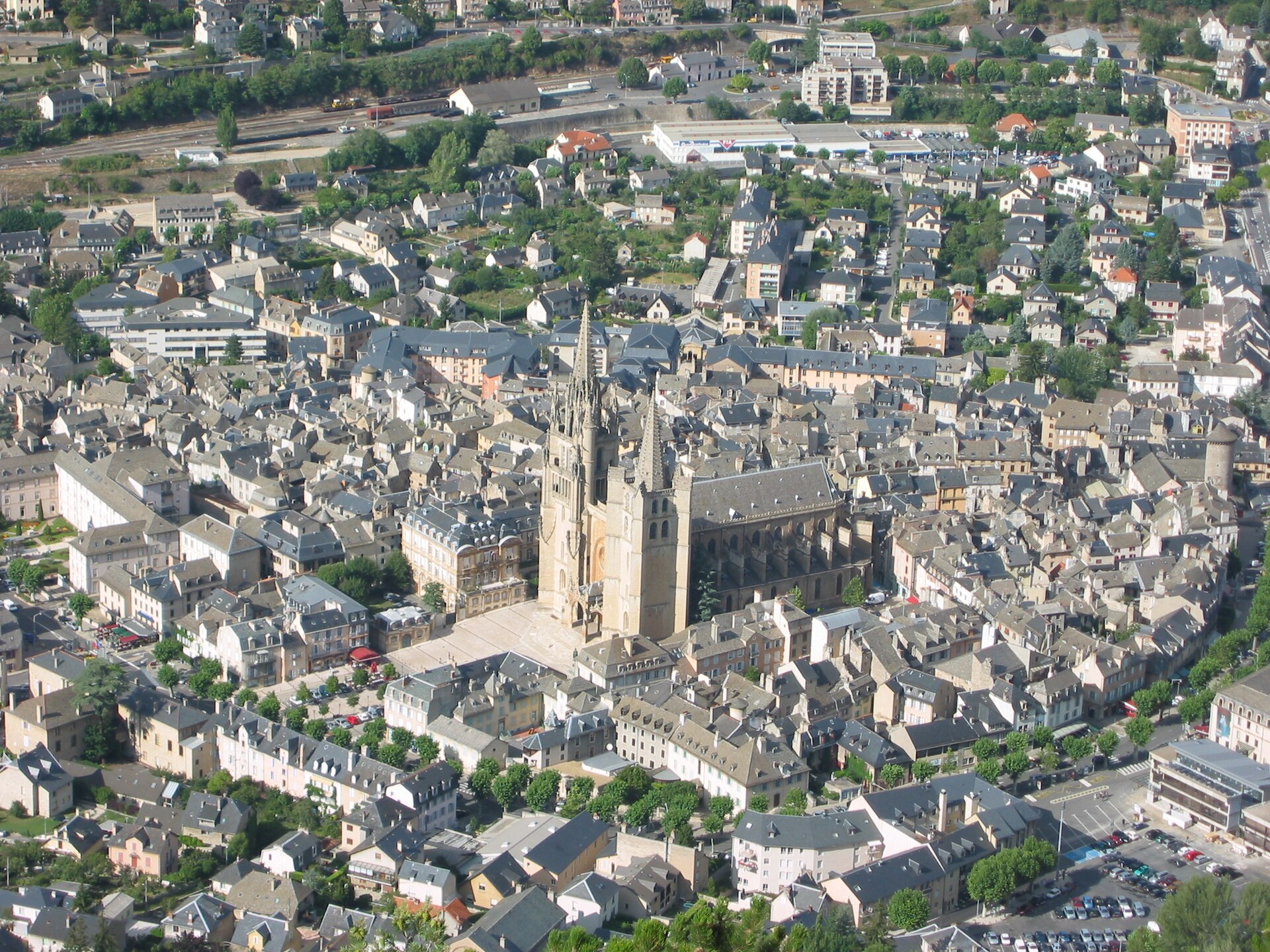 Vue de Mende