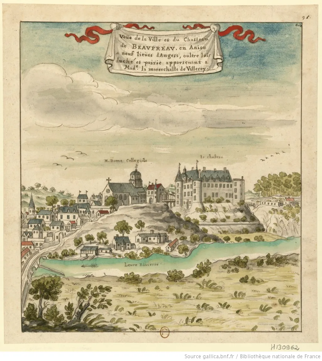 Vue de Beaupréau-en-Mauges