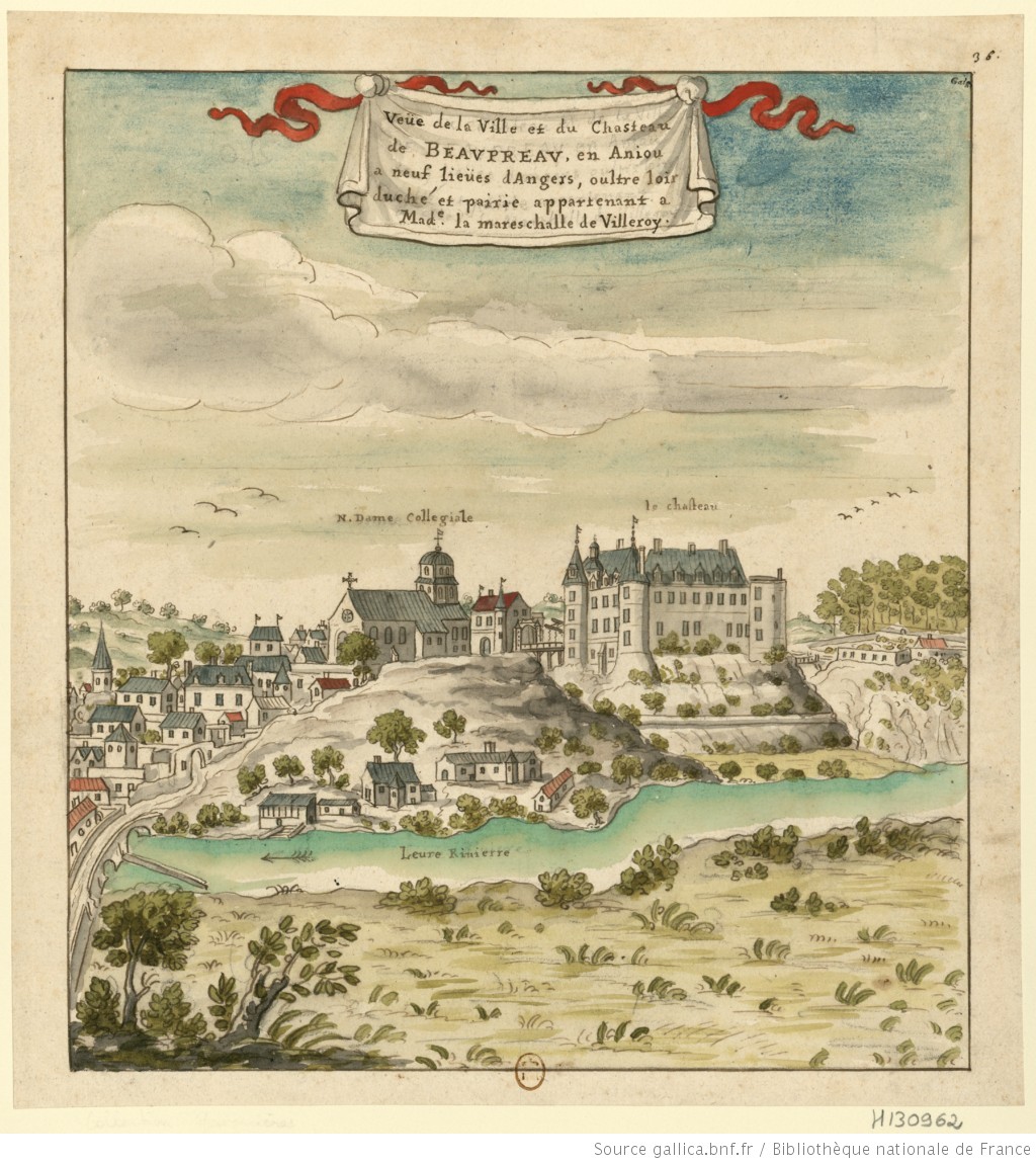 Vue de Beaupréau-en-Mauges