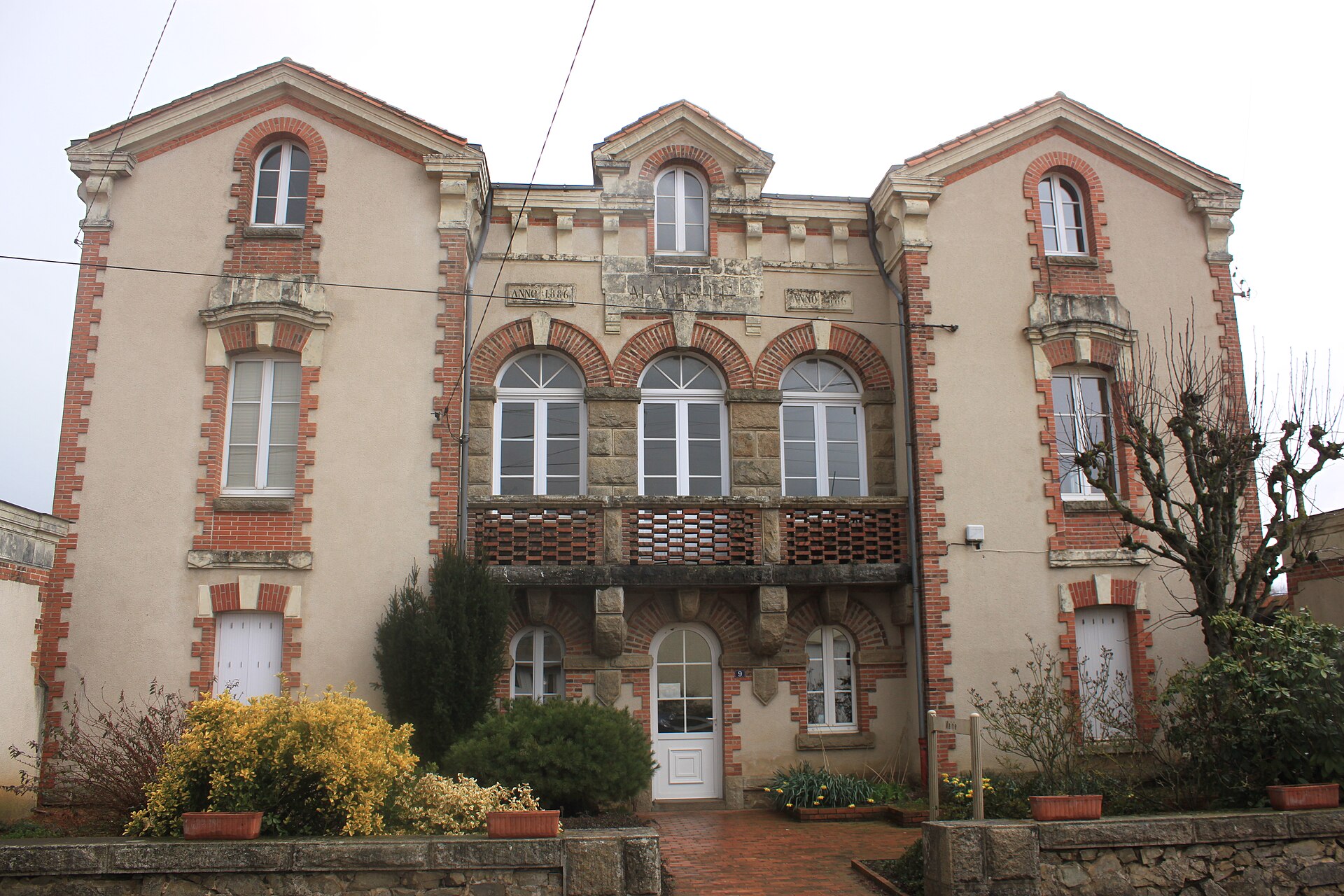 Vue de Montrevault-sur-Èvre