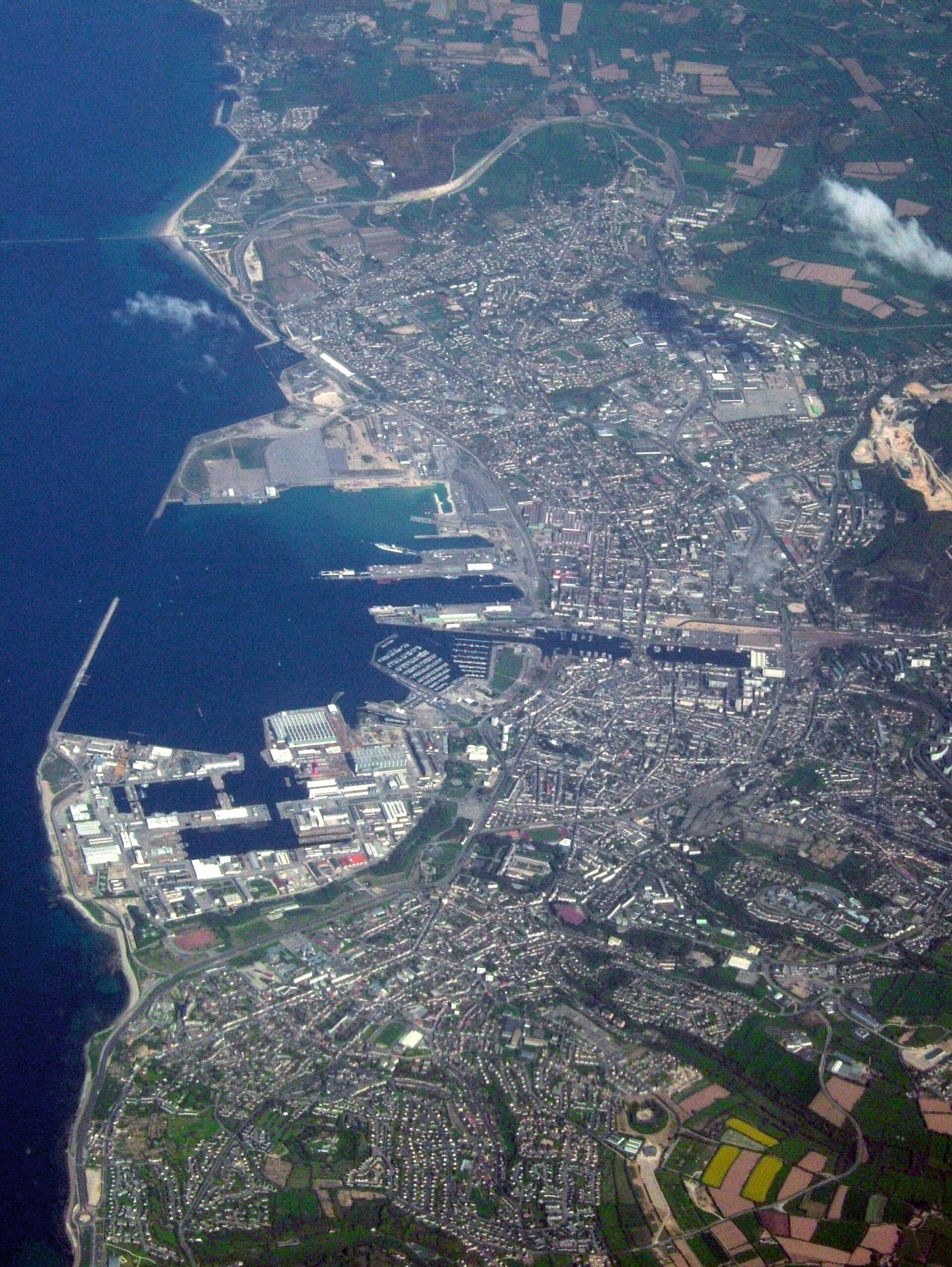 Vue de Cherbourg-en-Cotentin