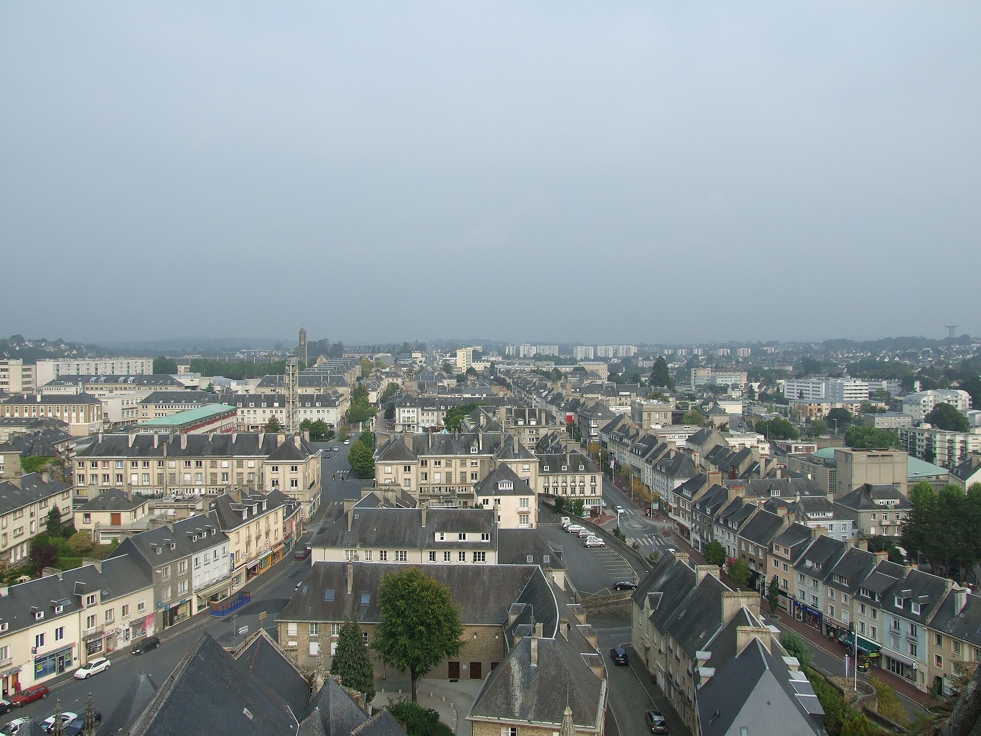 Vue de Saint-Lô