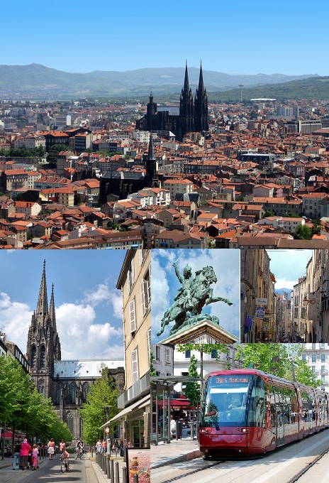 Vue de Clermont