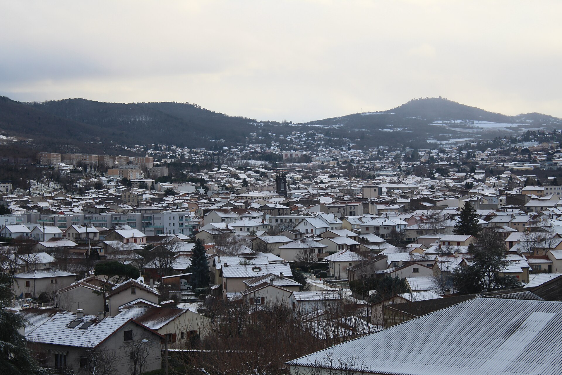 Vue de Aubière
