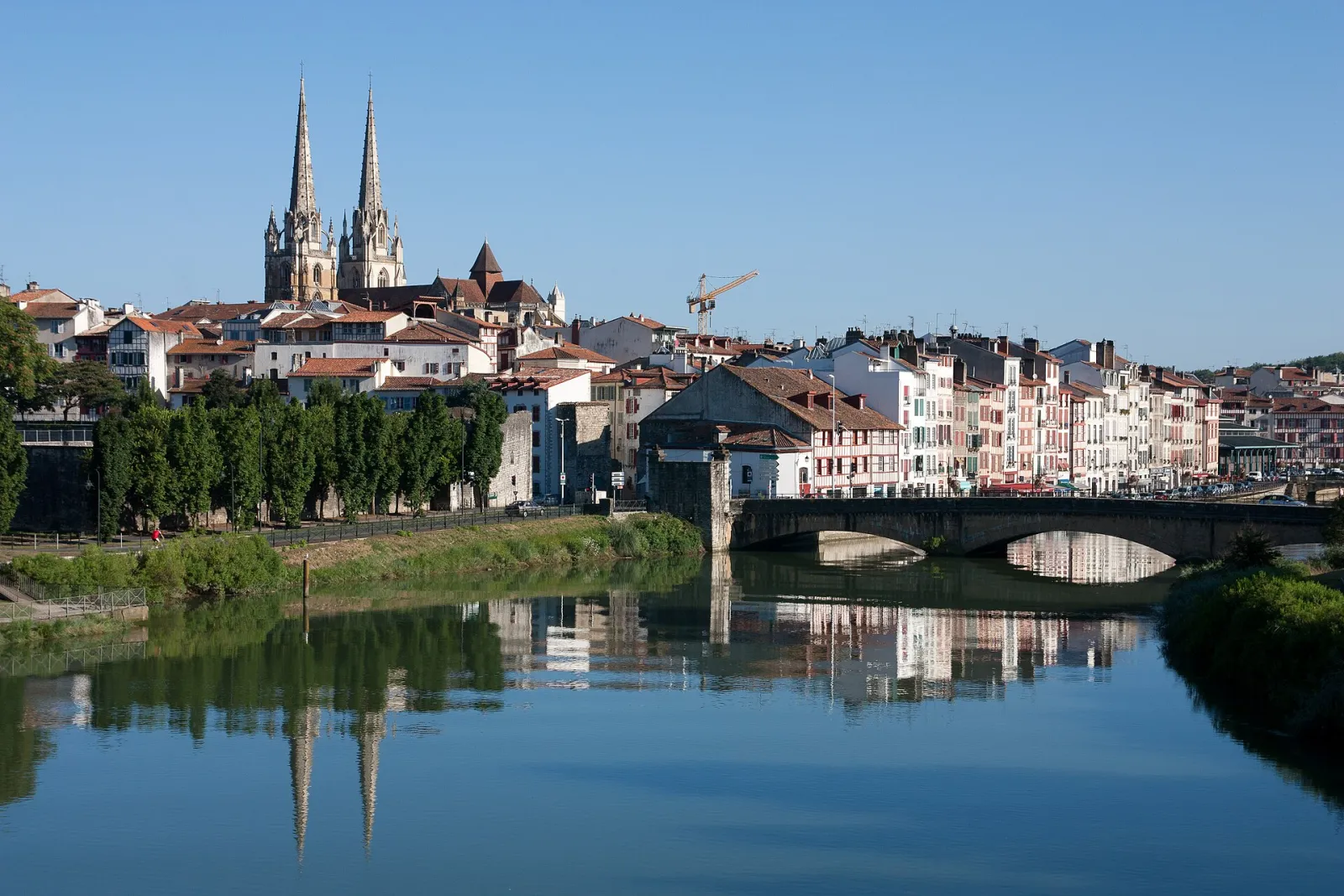 Vue de Bayonne