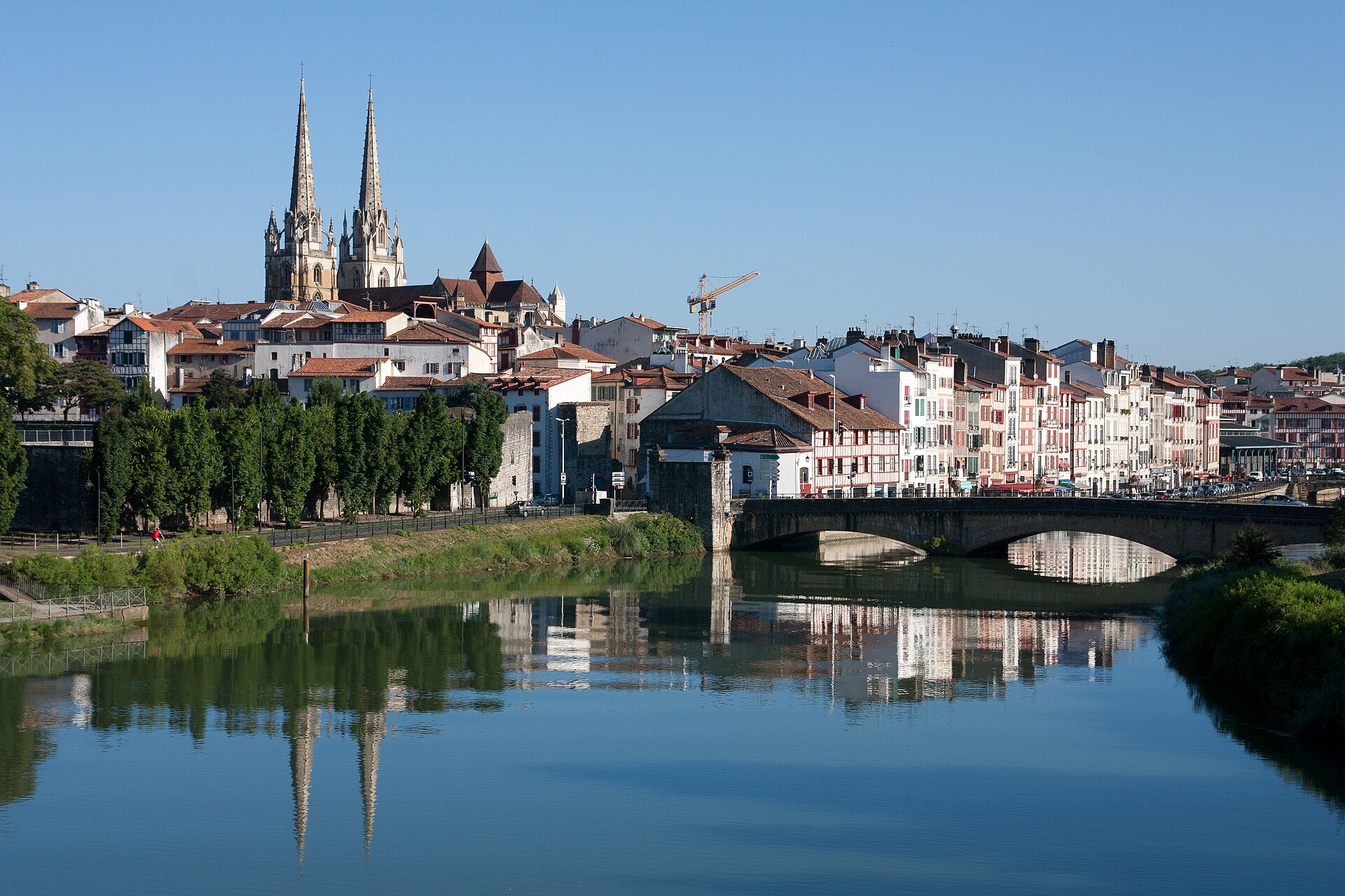 Vue de Bayonne