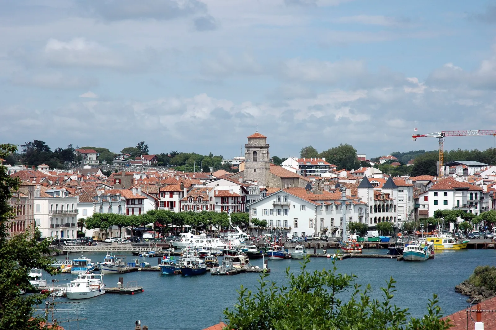 Vue de Saint-Jean-de-Luz