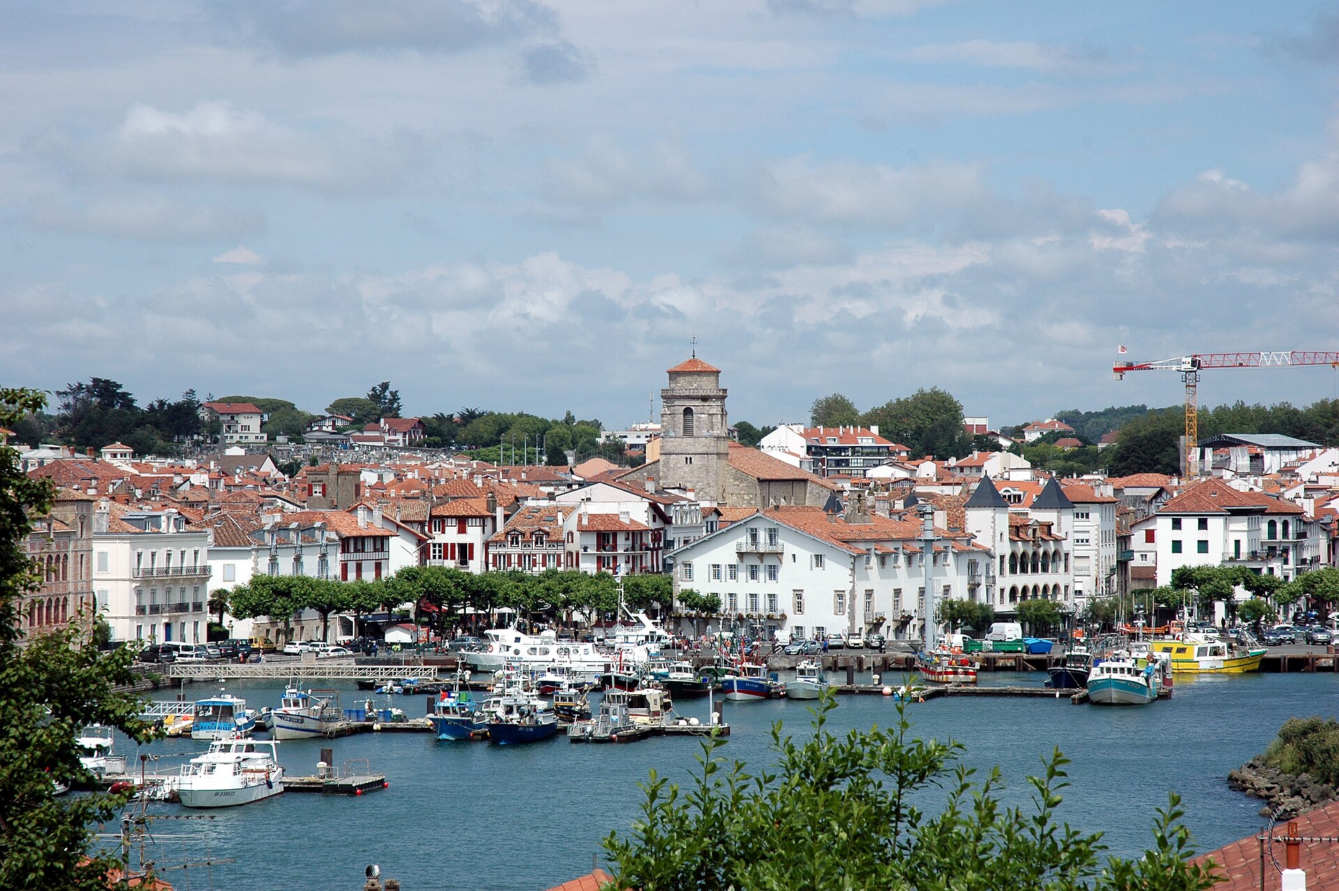 Vue de Saint-Jean-de-Luz
