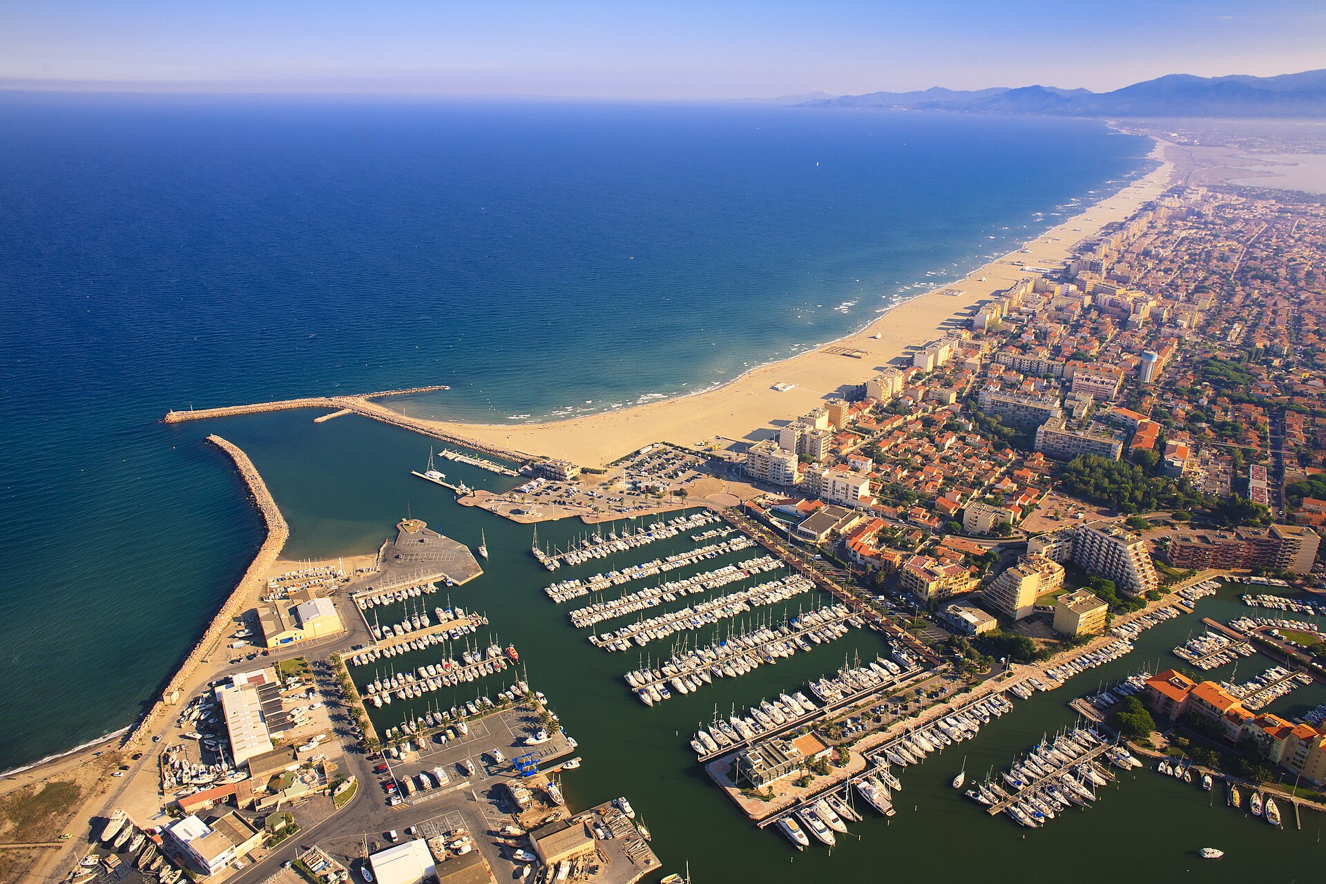 Vue de Canet-en-Roussillon