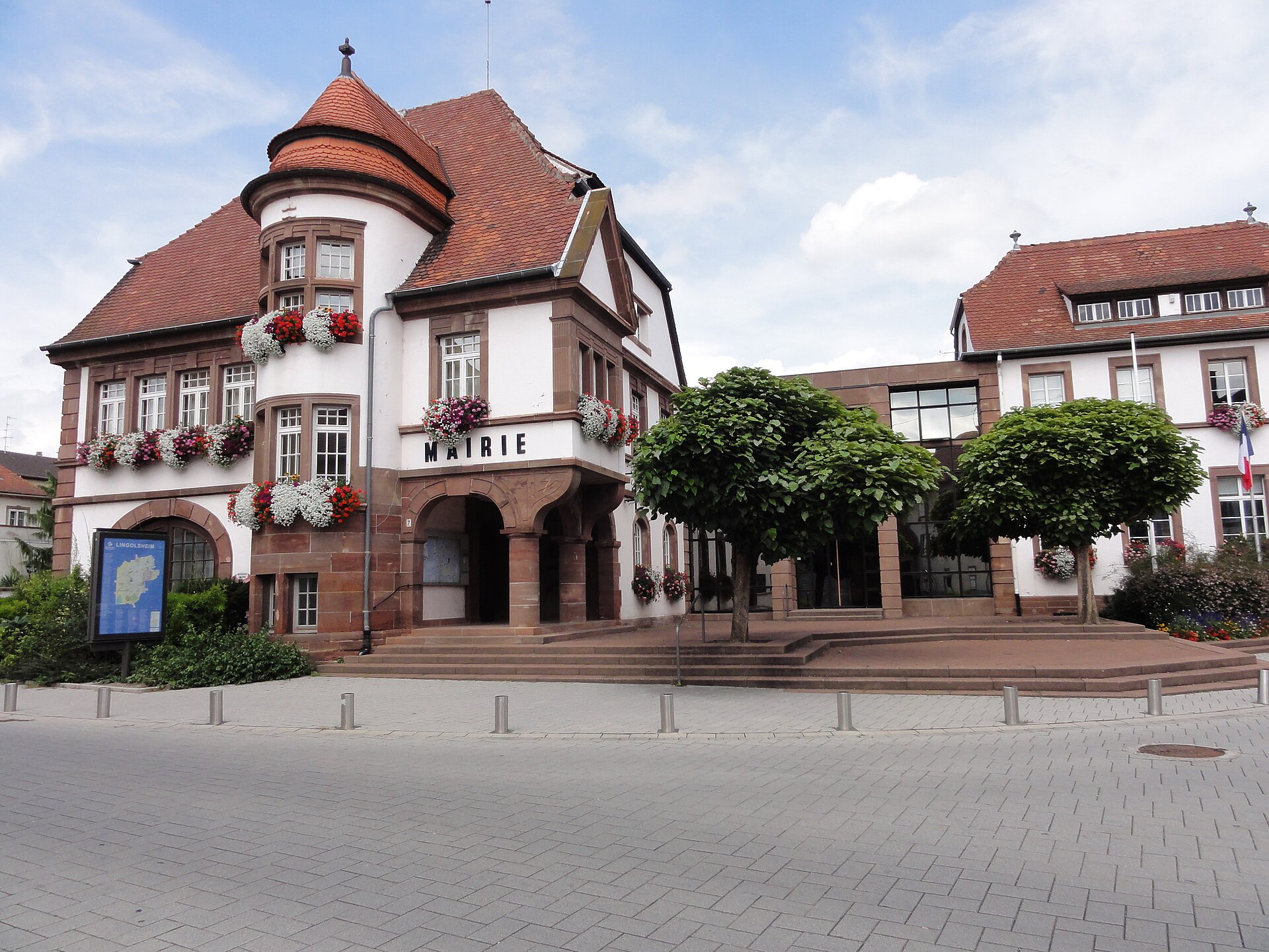 Vue de Lingolsheim
