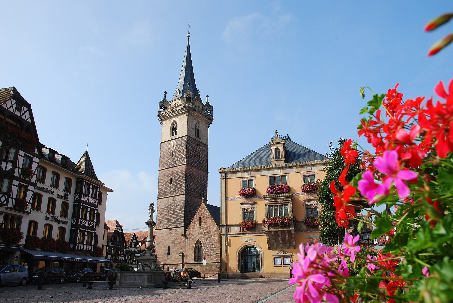 Vue de Obernai