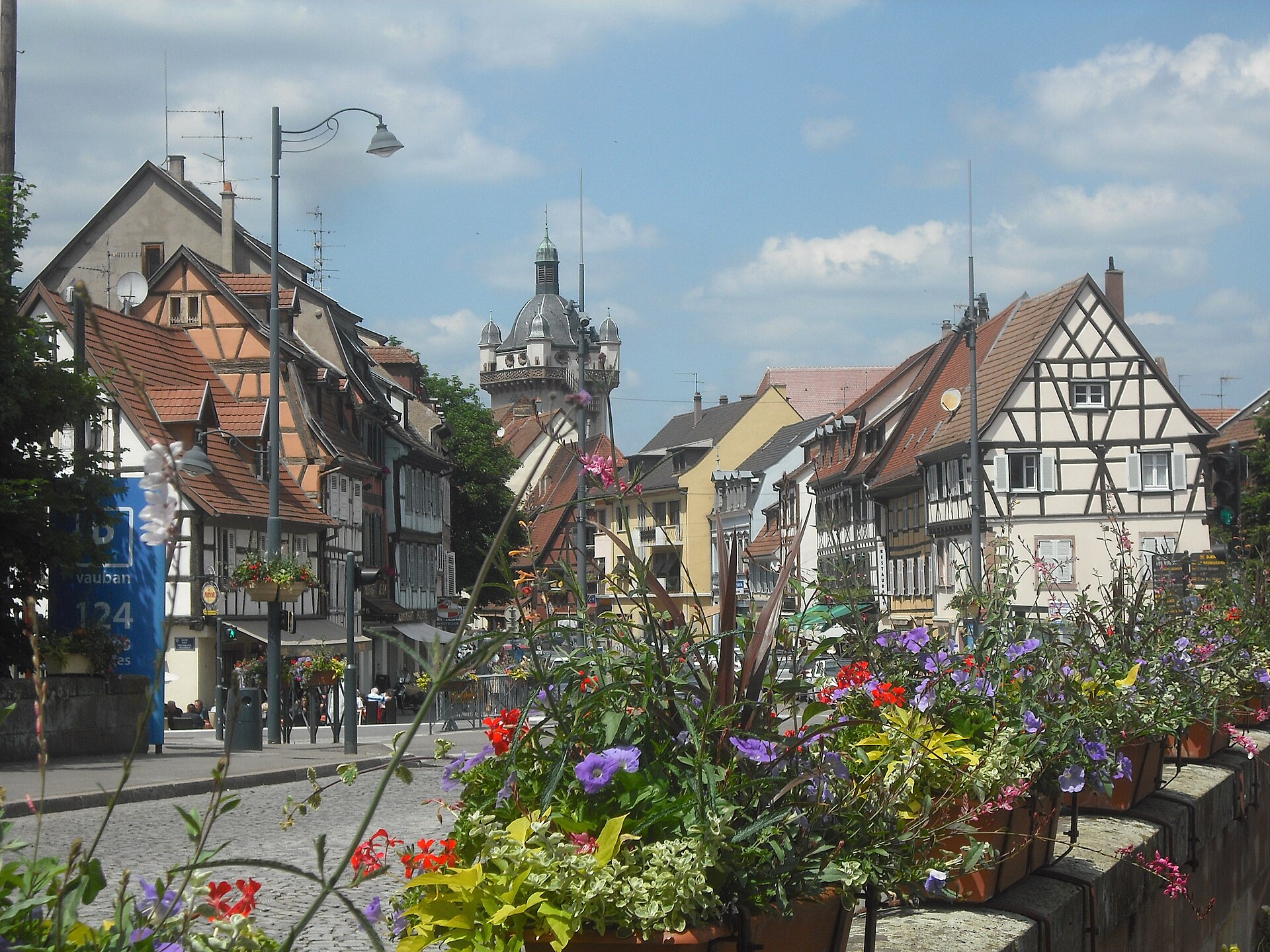Vue de Sélestat