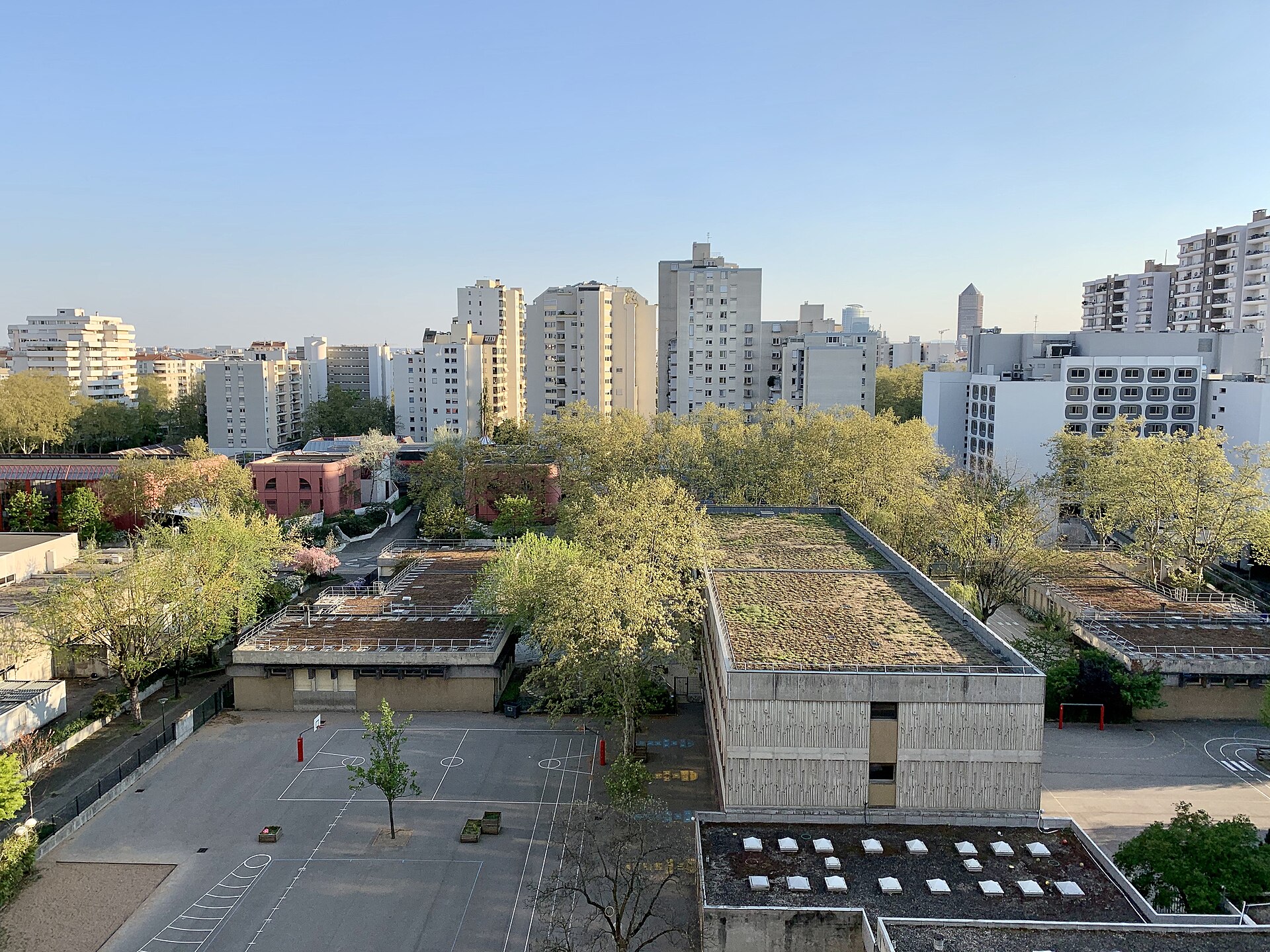 Vue de Villeurbanne