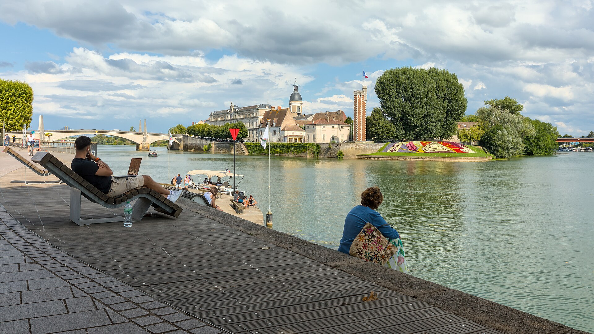 Vue de Chalon-sur-Saône