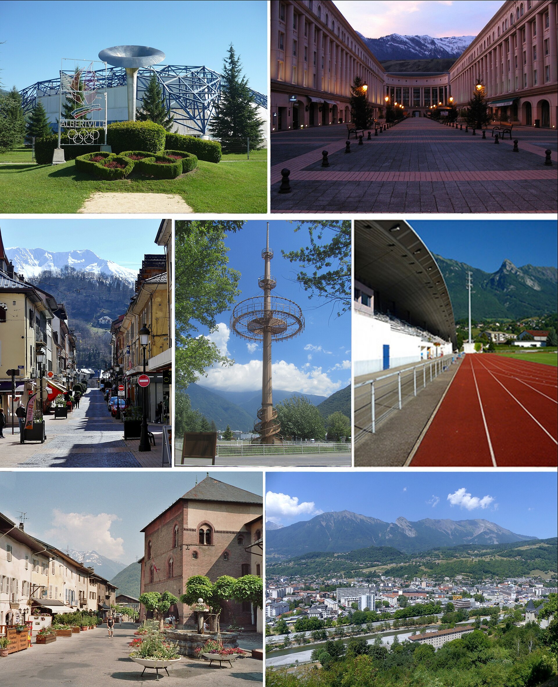 Vue de Albertville
