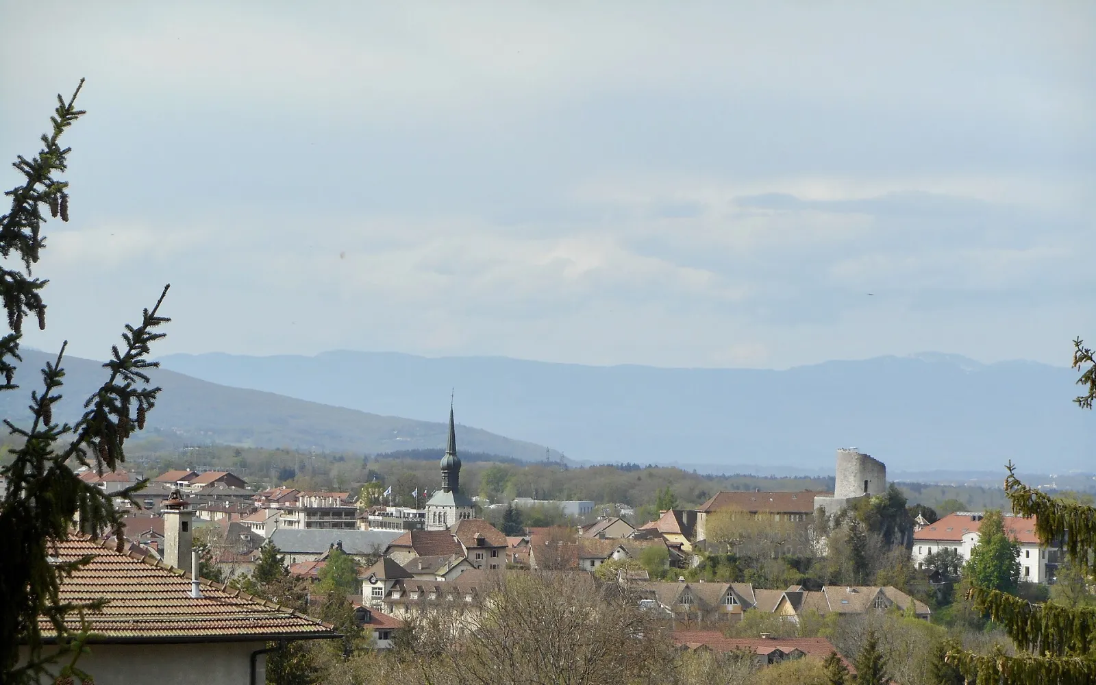 Vue de La Roche-sur-Foron