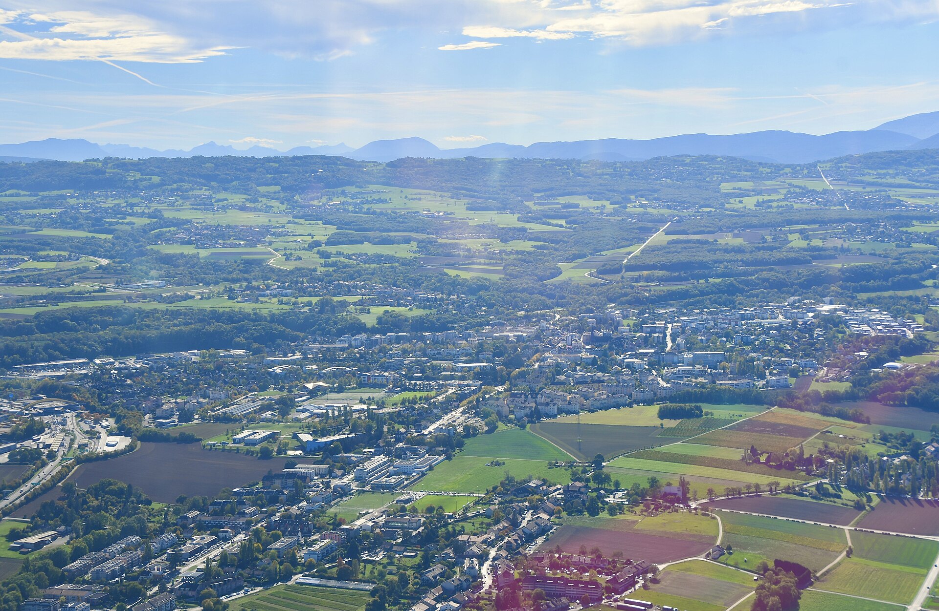 Vue de Saint-Julien-en-Genevois