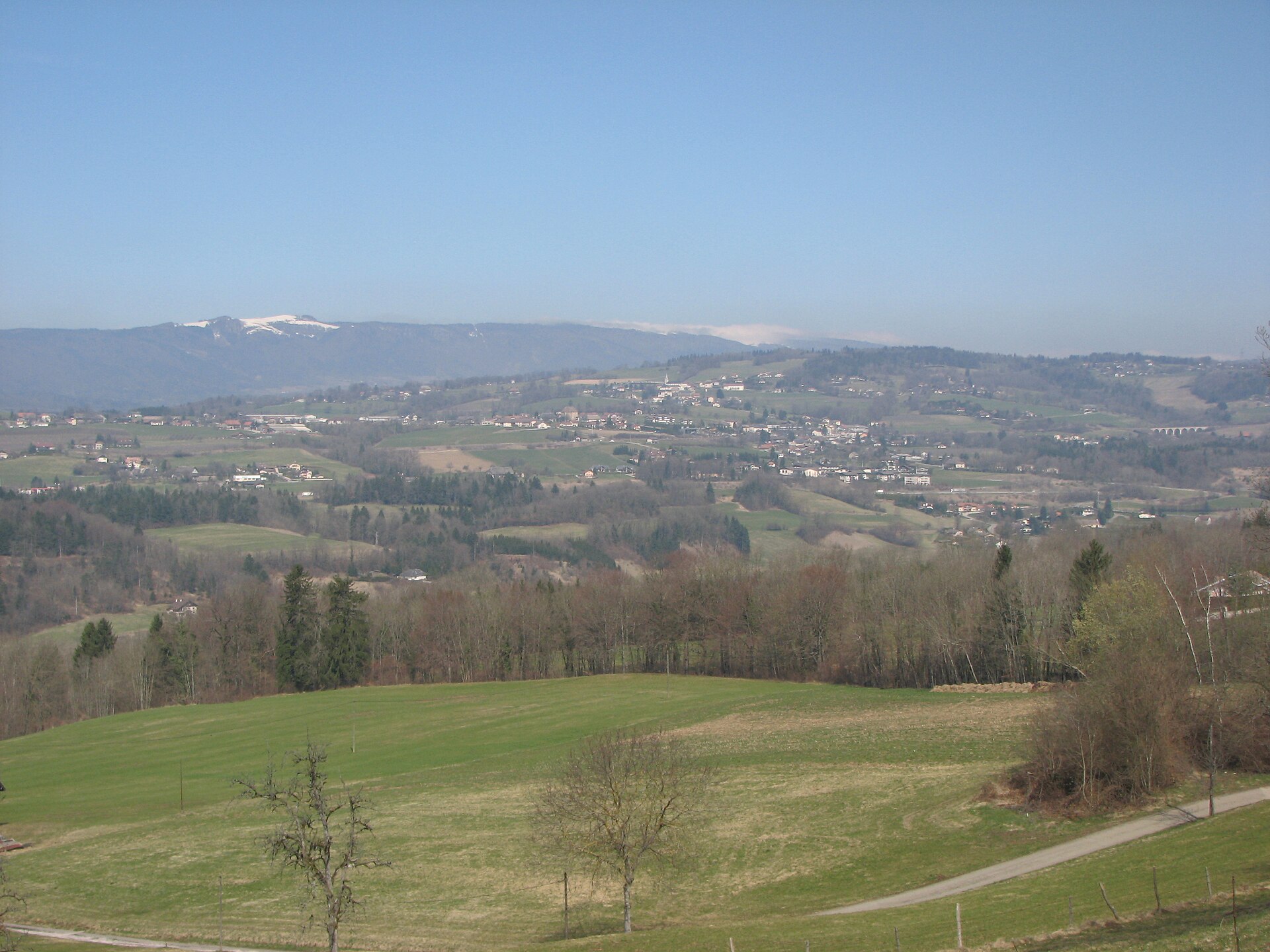 Vue de Fillière