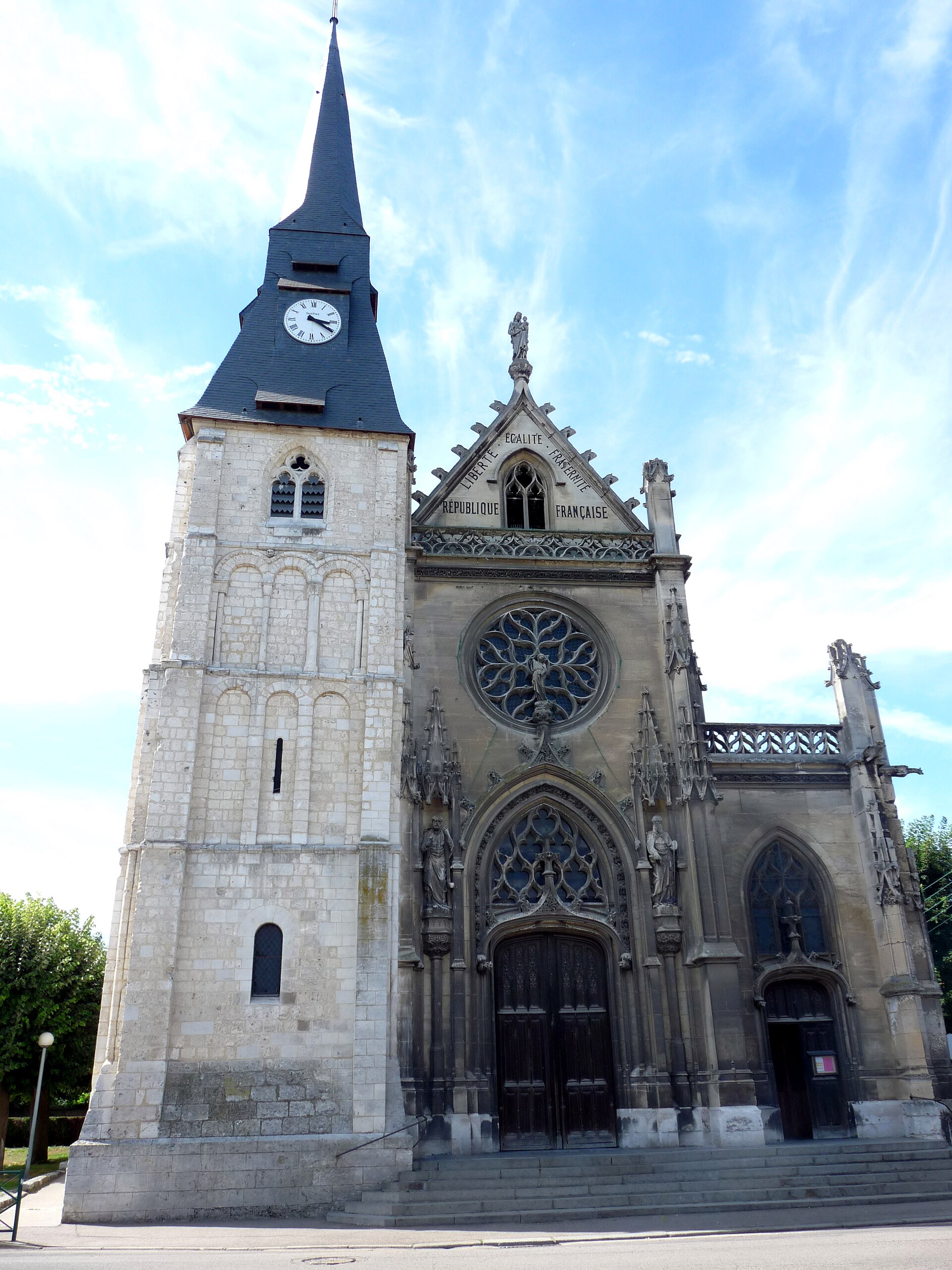 Vue de Caudebec-lès-Elbeuf