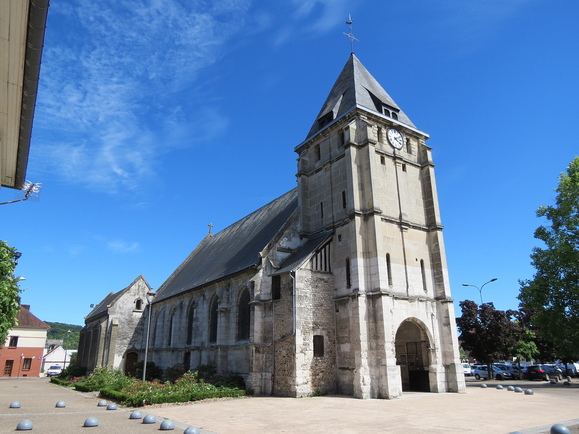 Vue de Saint-Étienne-du-Rouvray