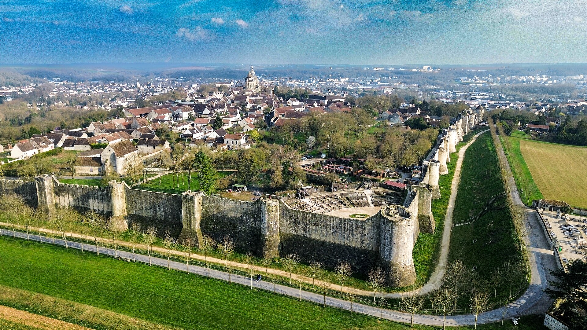 Vue de Provins
